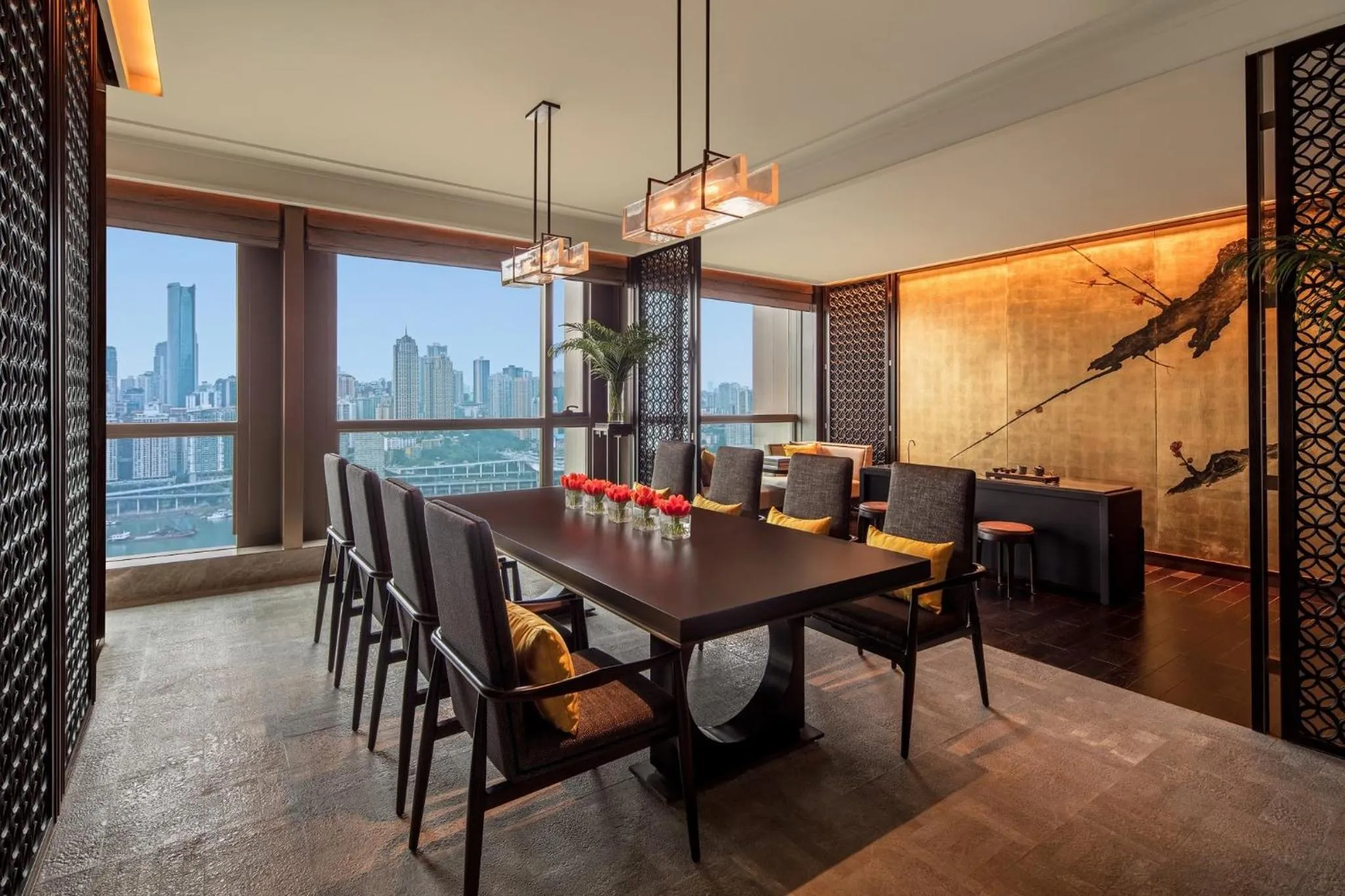 Photo of the whole room in Regent Chongqing - Complimentary 1st round mini bar daily