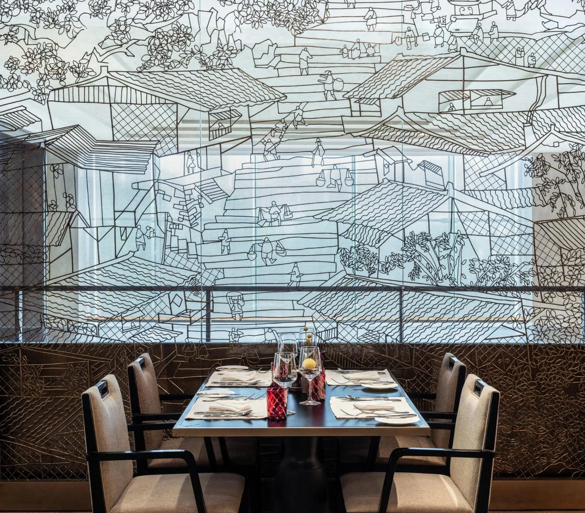 Restaurant/places to eat in Regent Chongqing - Complimentary 1st round mini bar daily