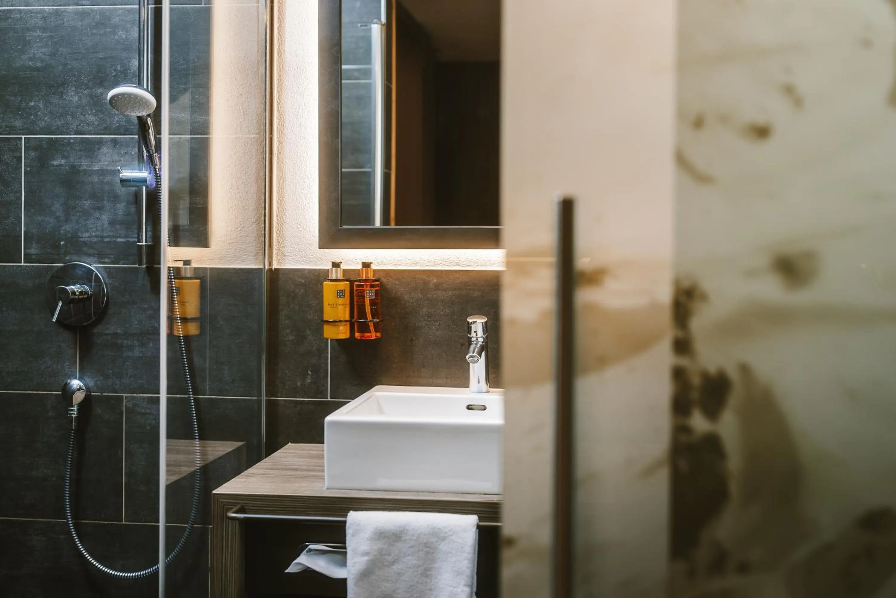 Shower in AvenidA Panorama Suites