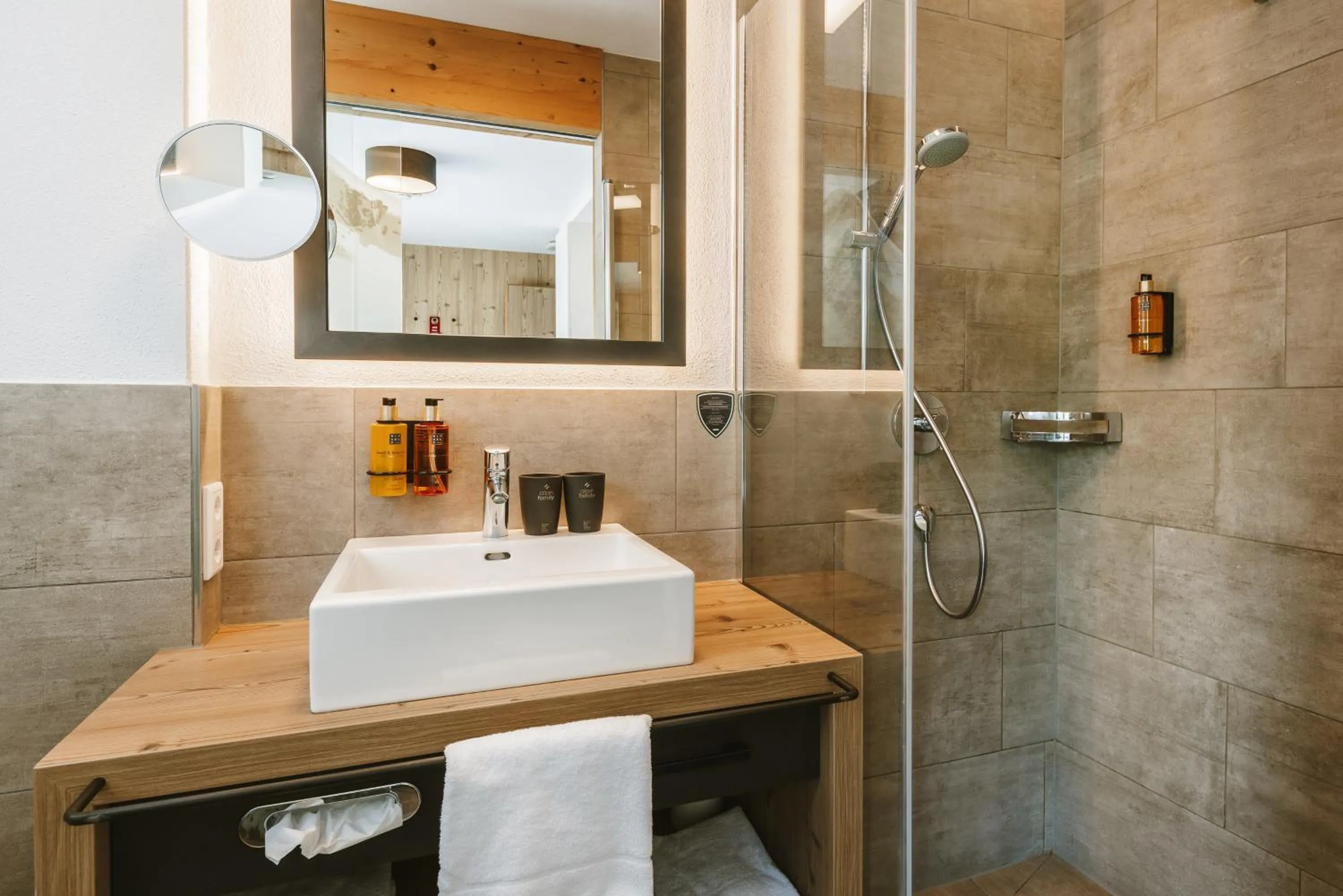 Shower in AvenidA Panorama Suites