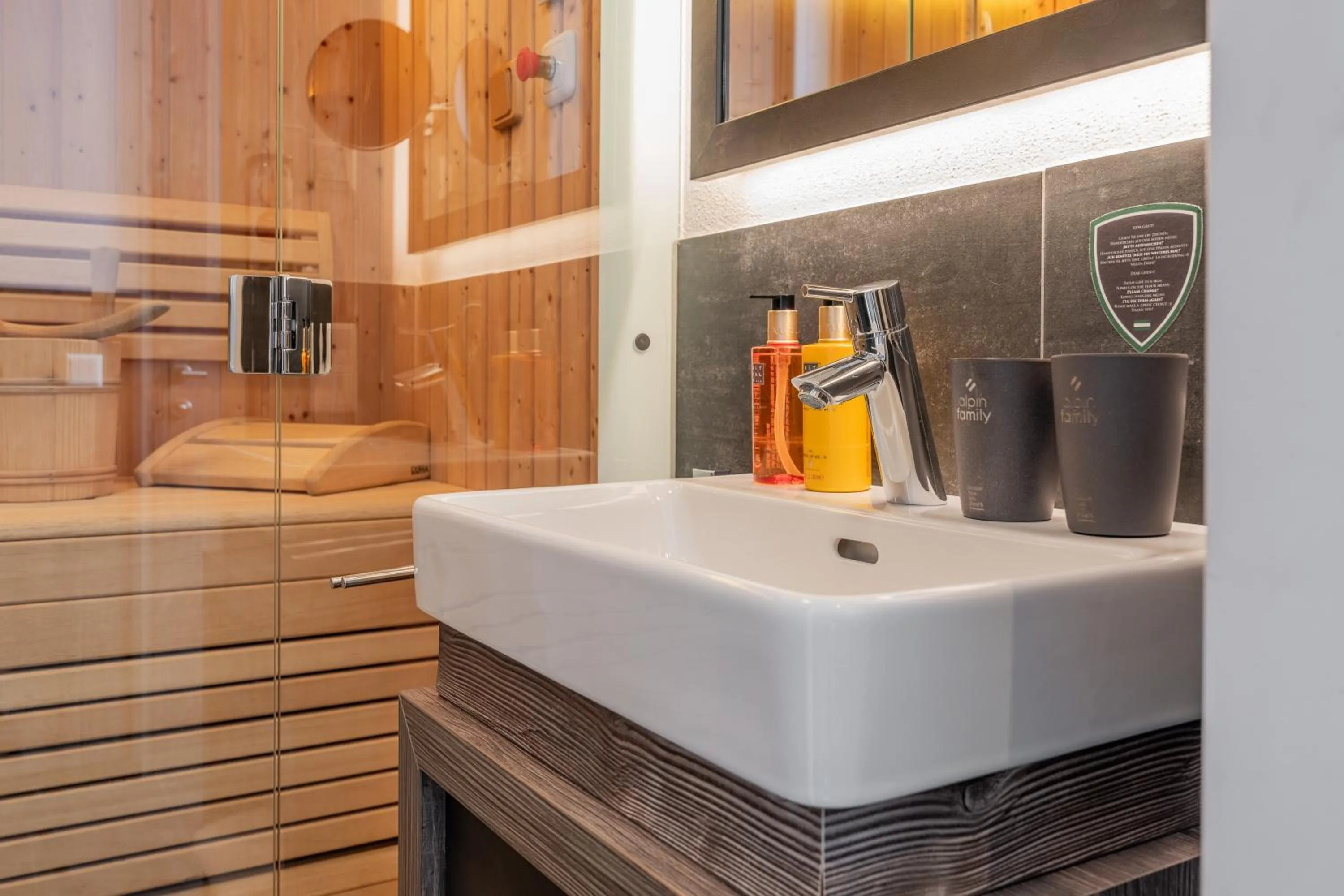 Sauna in AvenidA Panorama Suites