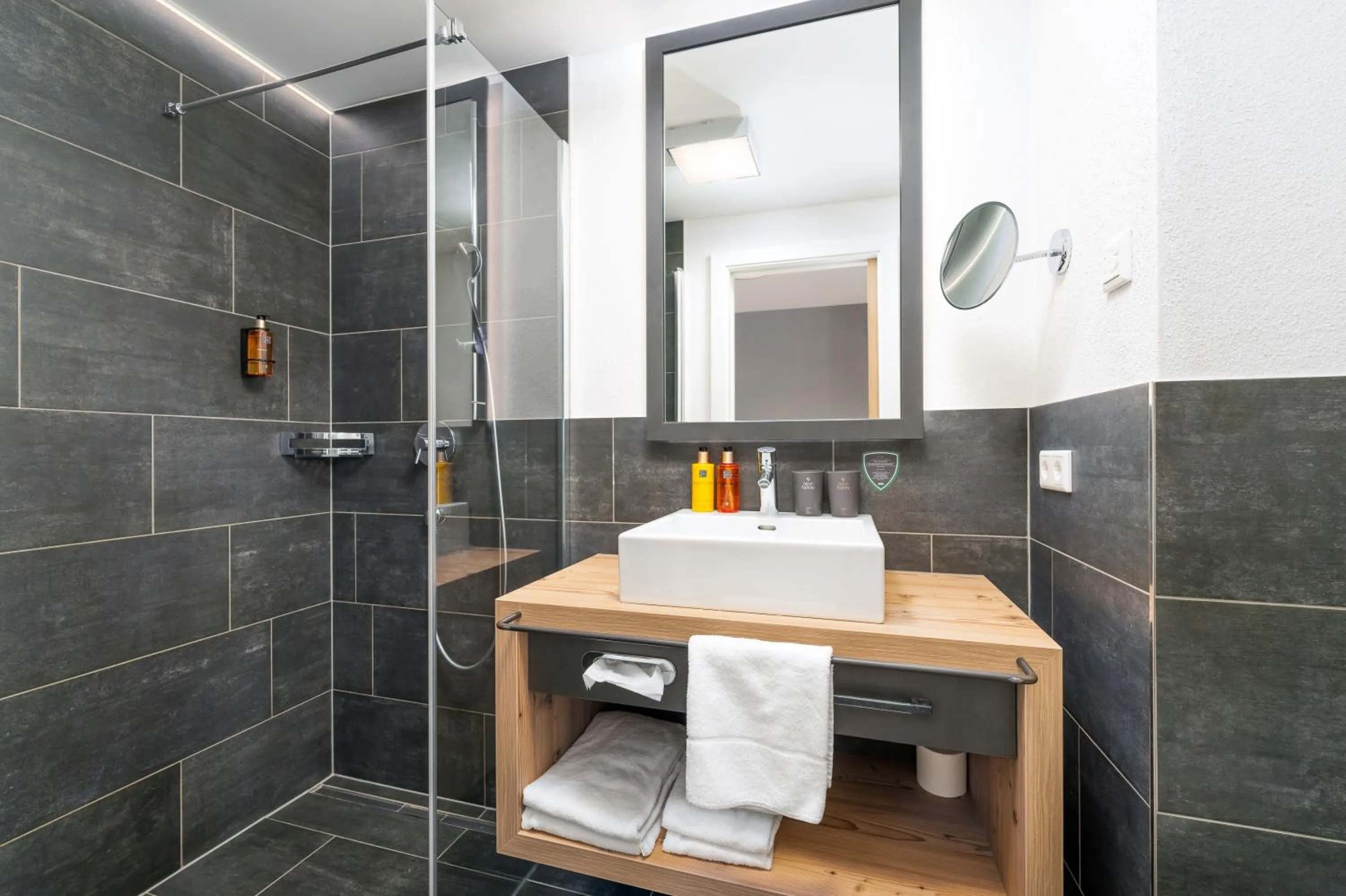 Shower in AvenidA Panorama Suites