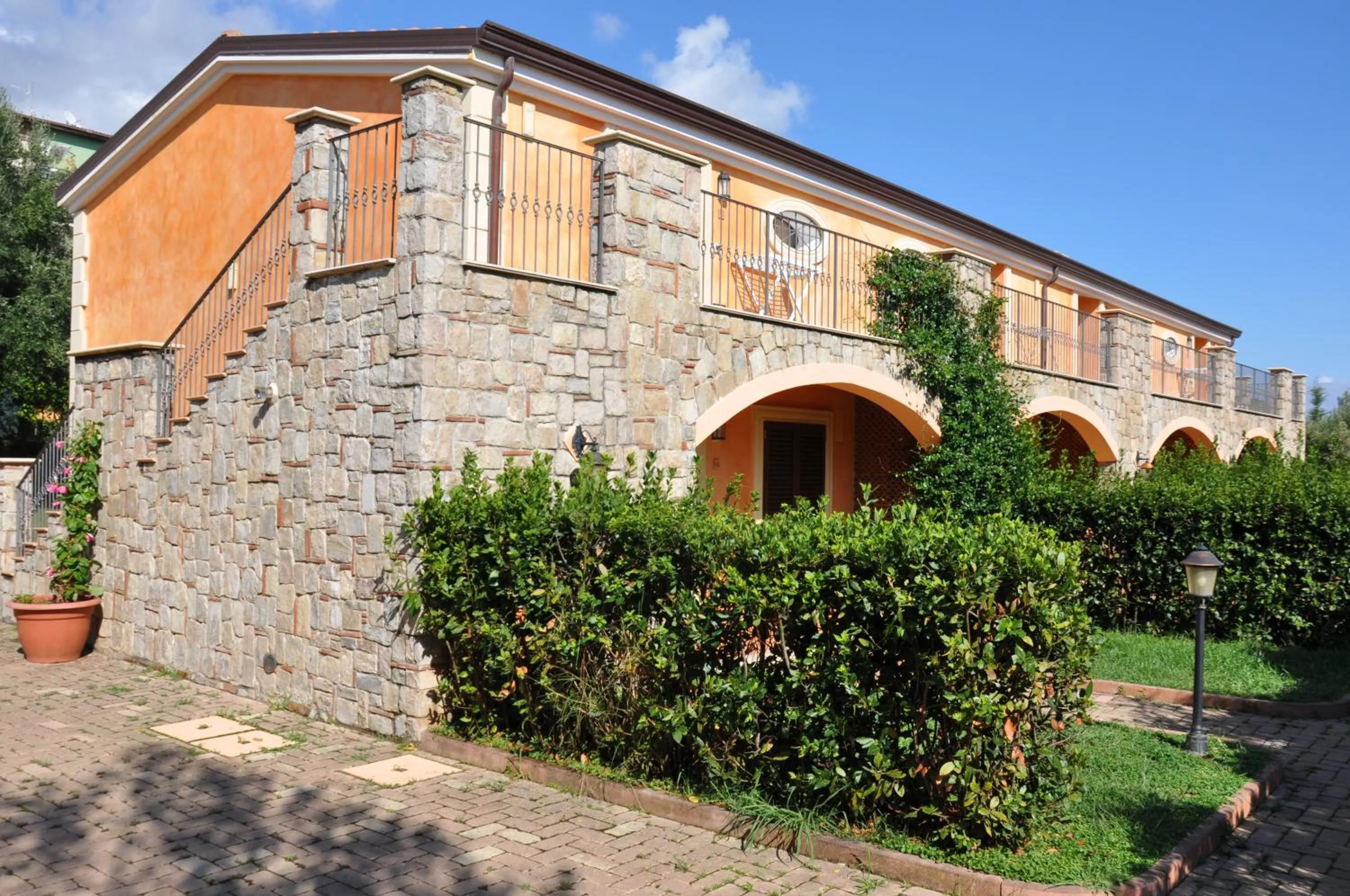 Facade/entrance in Residence Baia Infreschi