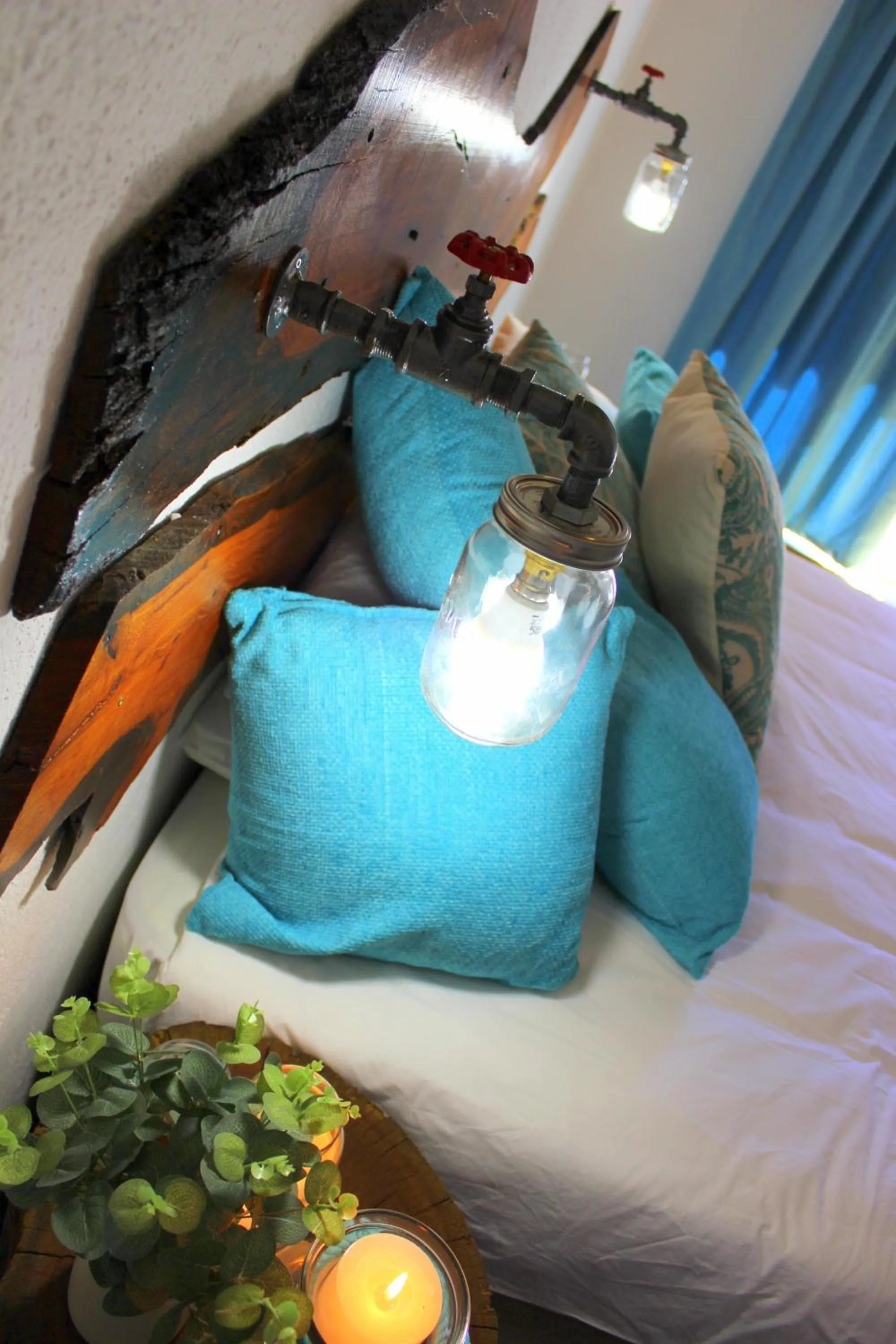 Bed in Waterfall Guesthouse