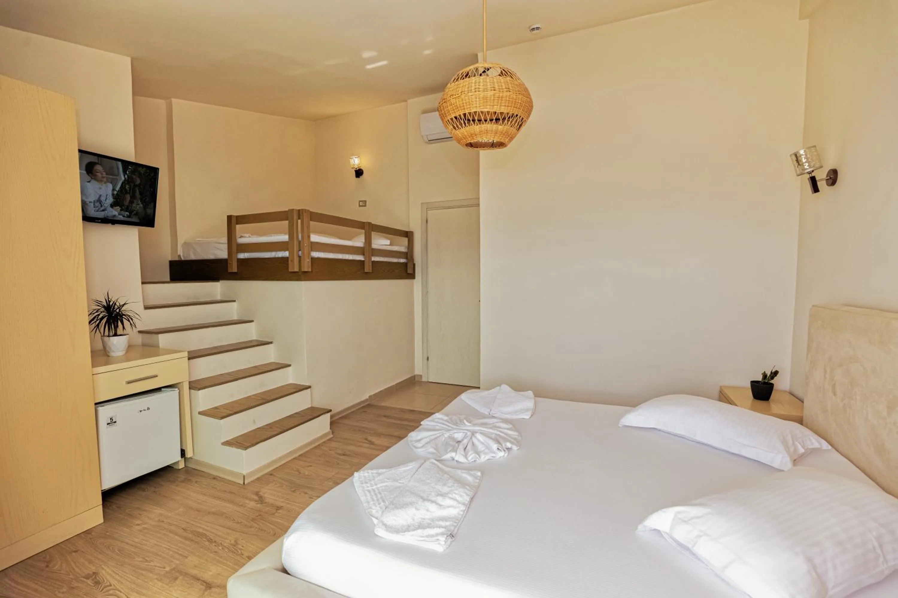 Bed in Hotel Picasso