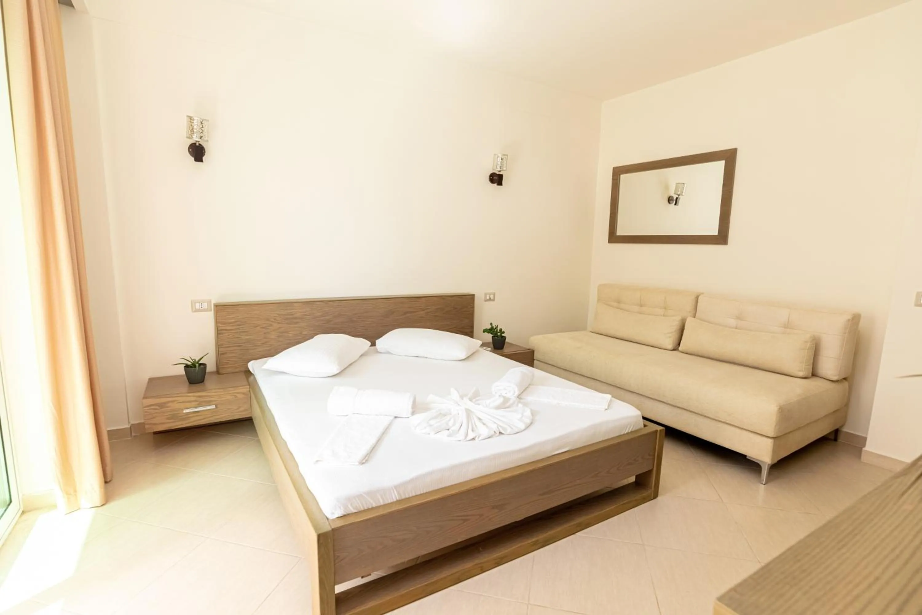 Bed in Hotel Picasso