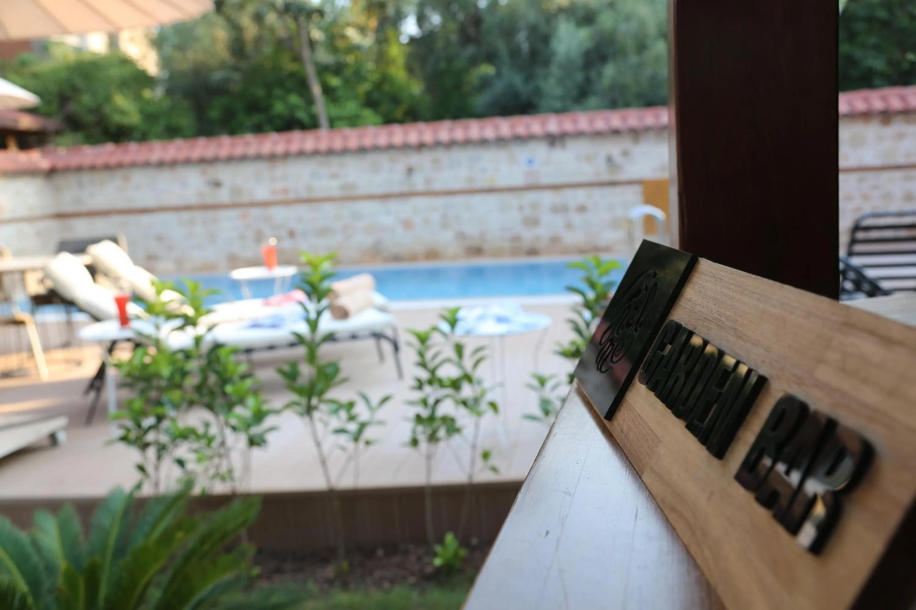 Swimming pool in Char Me Hotel