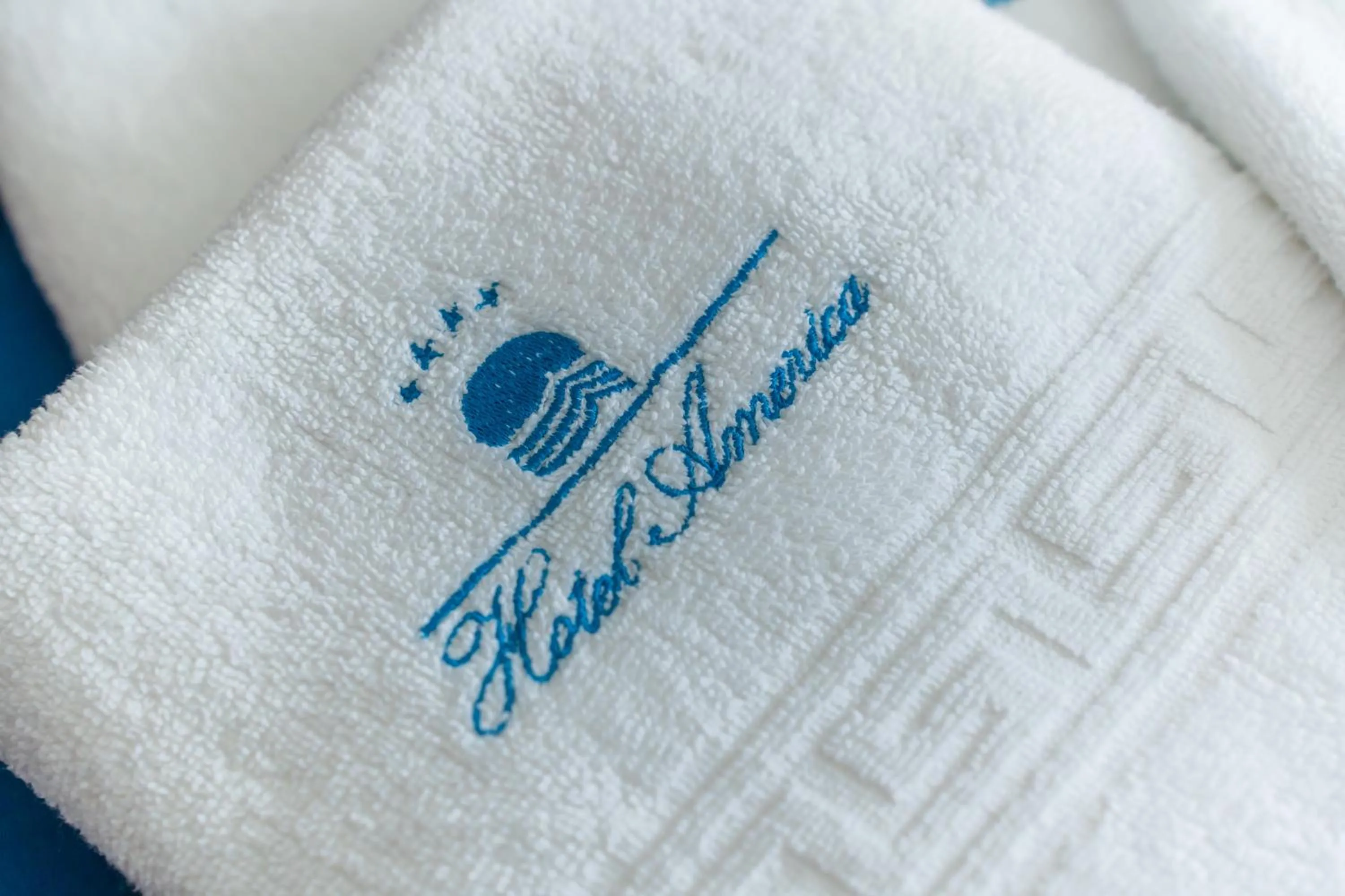 Property logo or sign, Bed in Hotel America