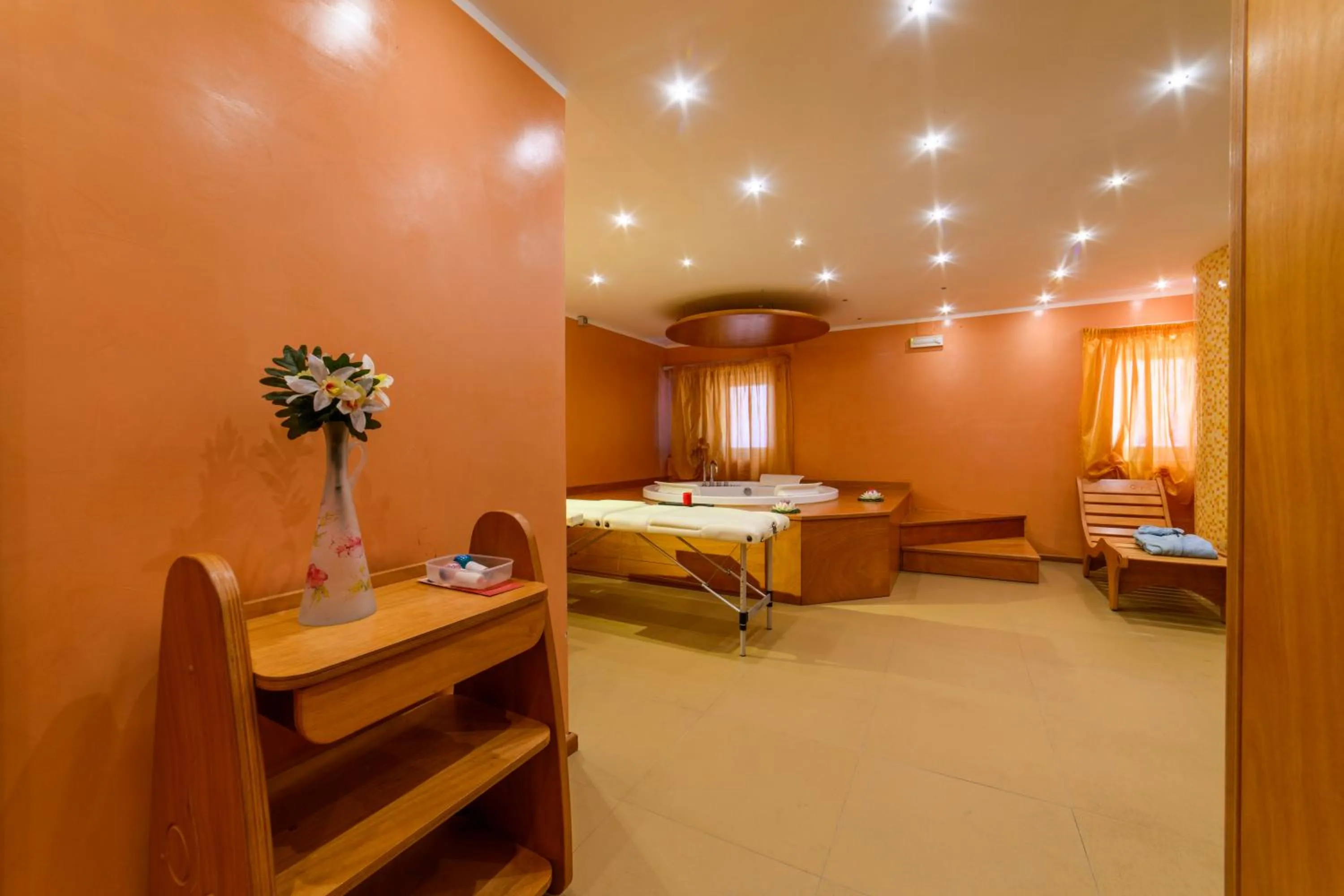 Bed in Hotel America