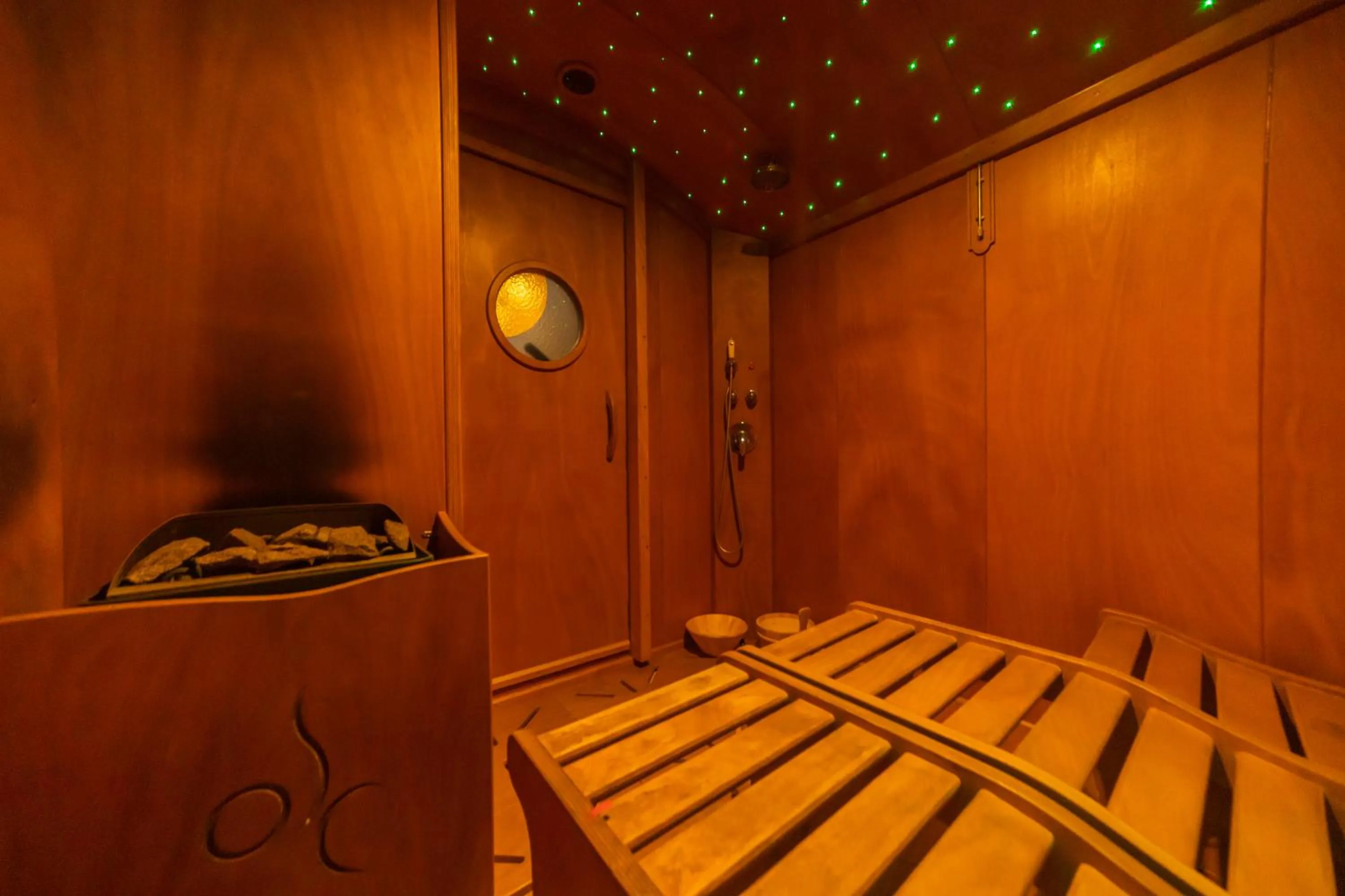 Sauna in Hotel America