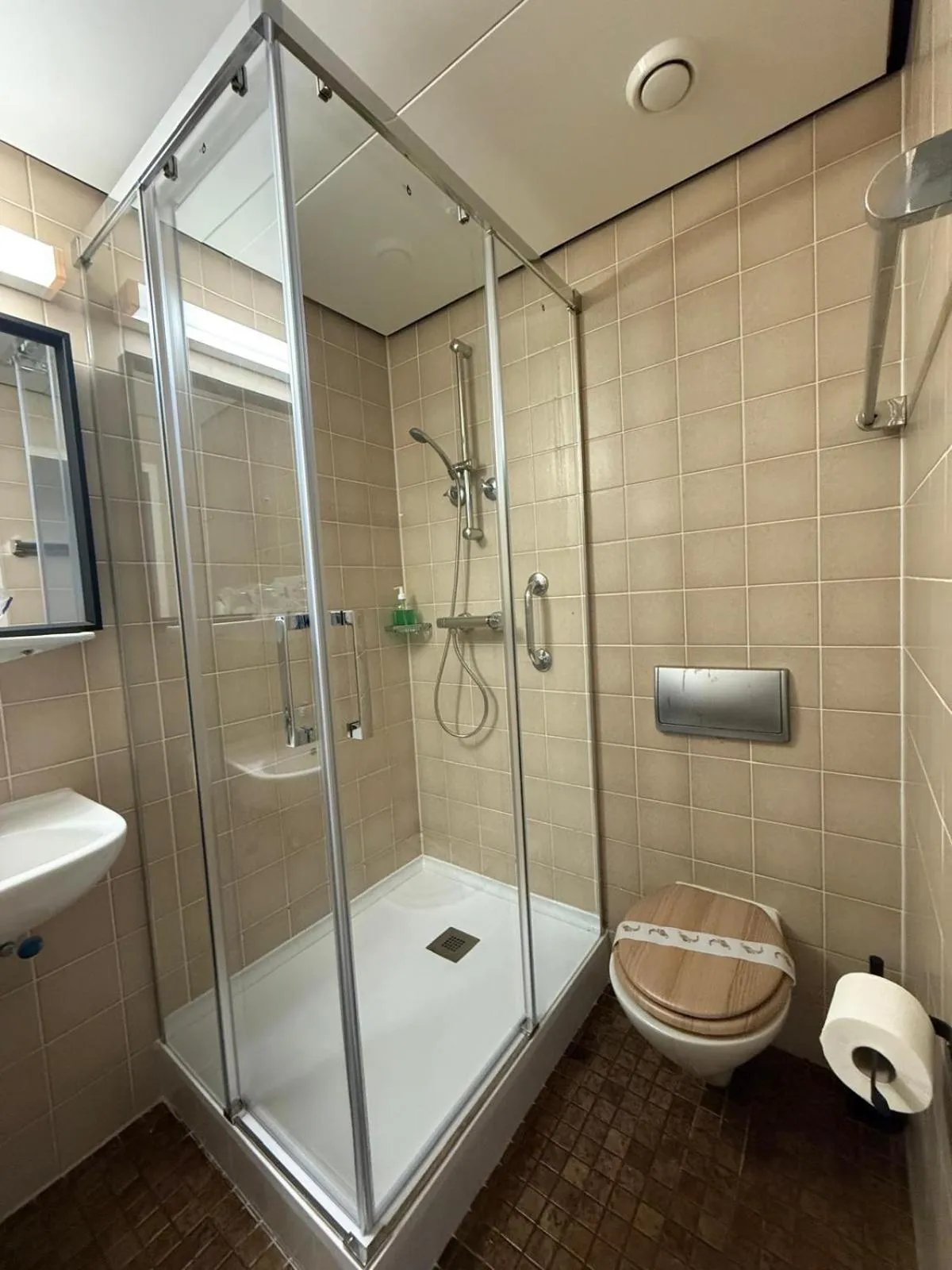 Shower in Balneario Casa Pallotti