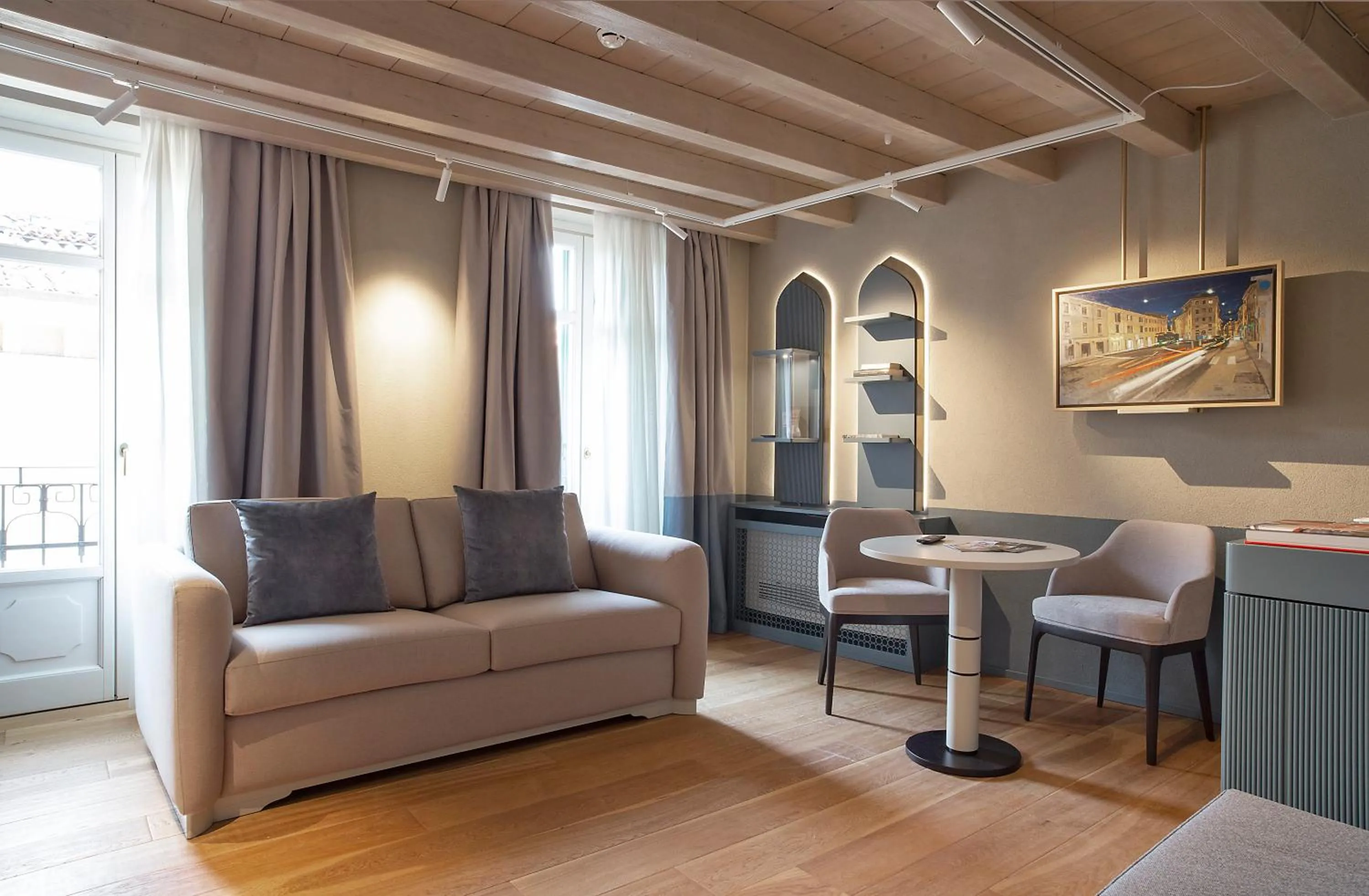 Seating area in Relais Balcone di Giulietta