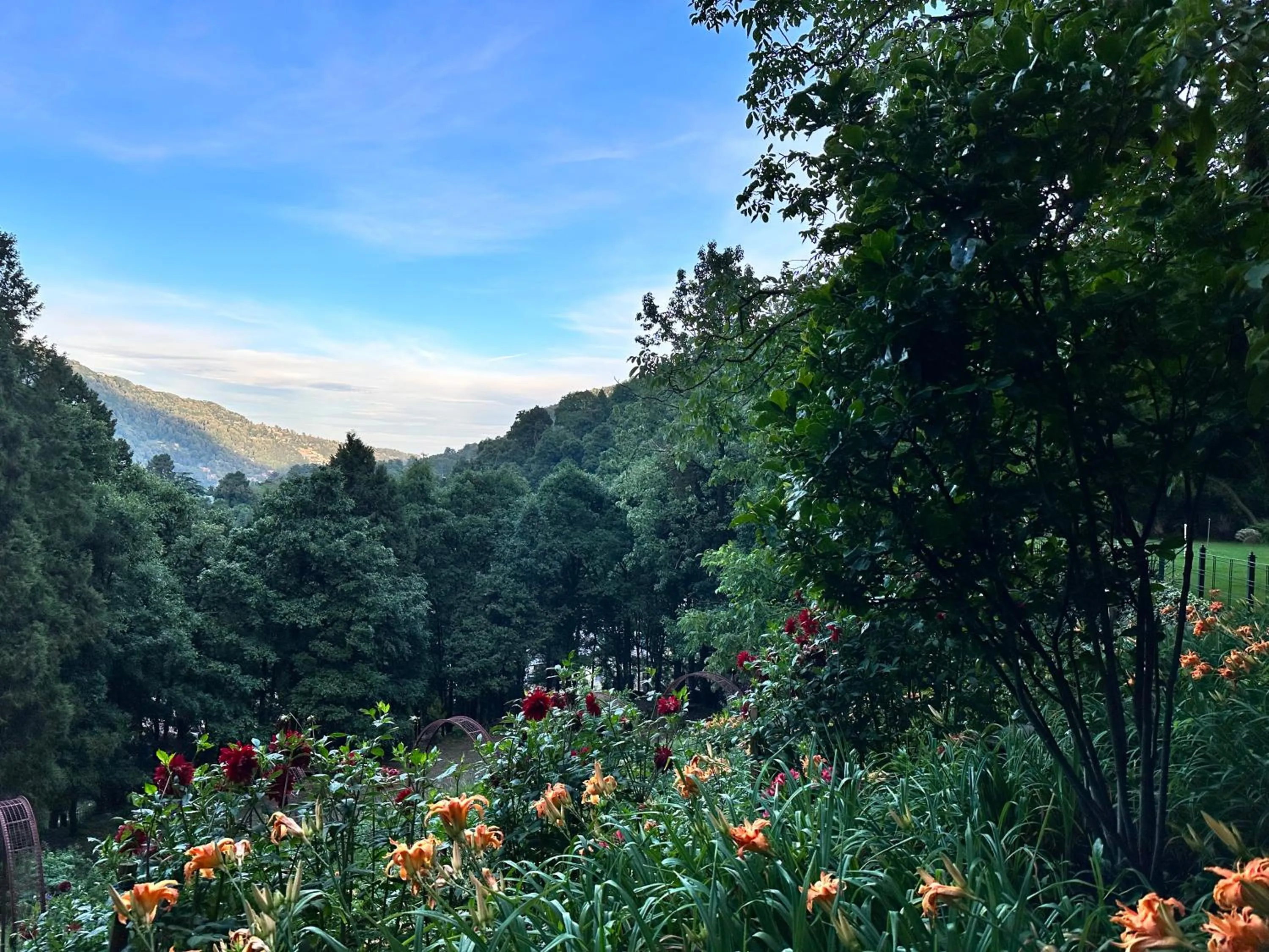 Garden view in Abbotsford Prasada Bhawan