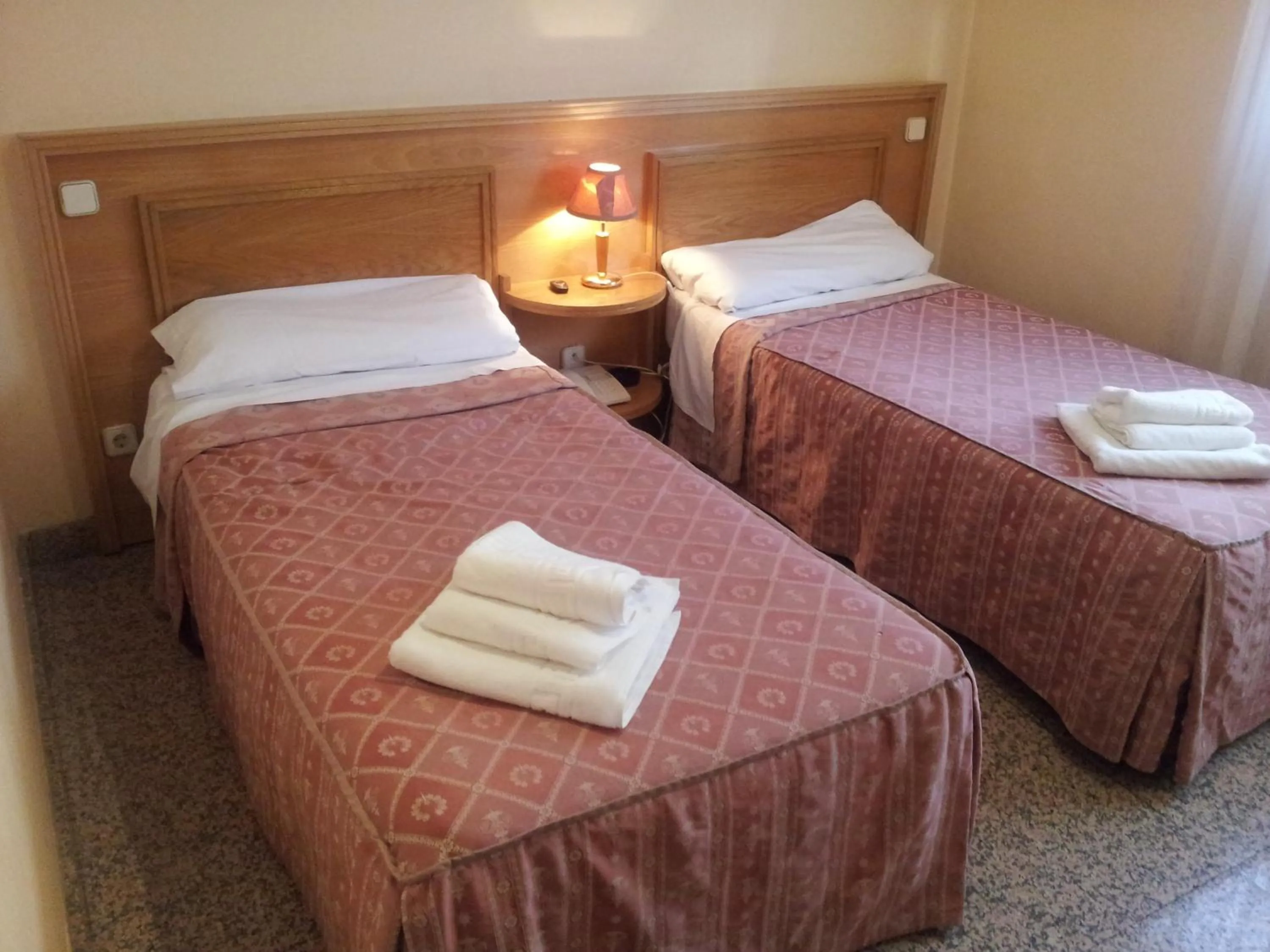 Bed in Hostal Juan XXIII