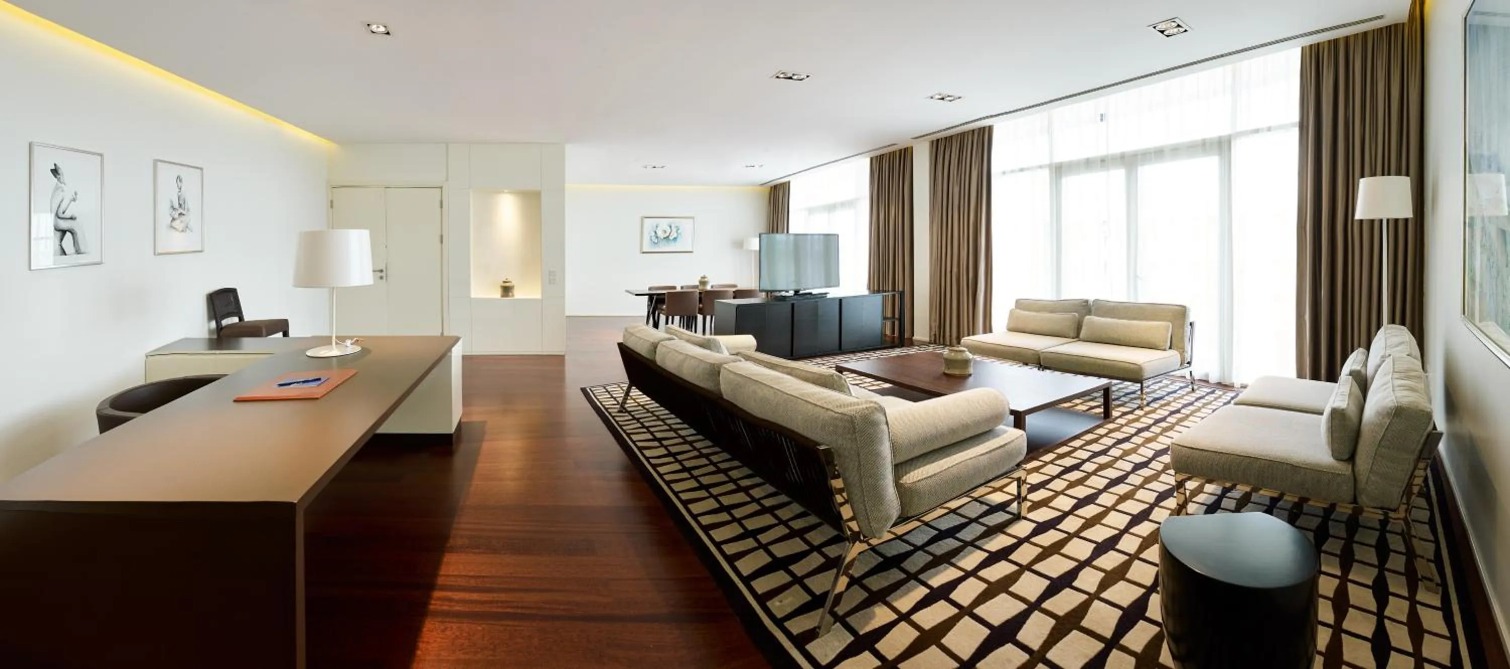 Seating area in Radisson Blu Hotel & Convention Centre Kigali