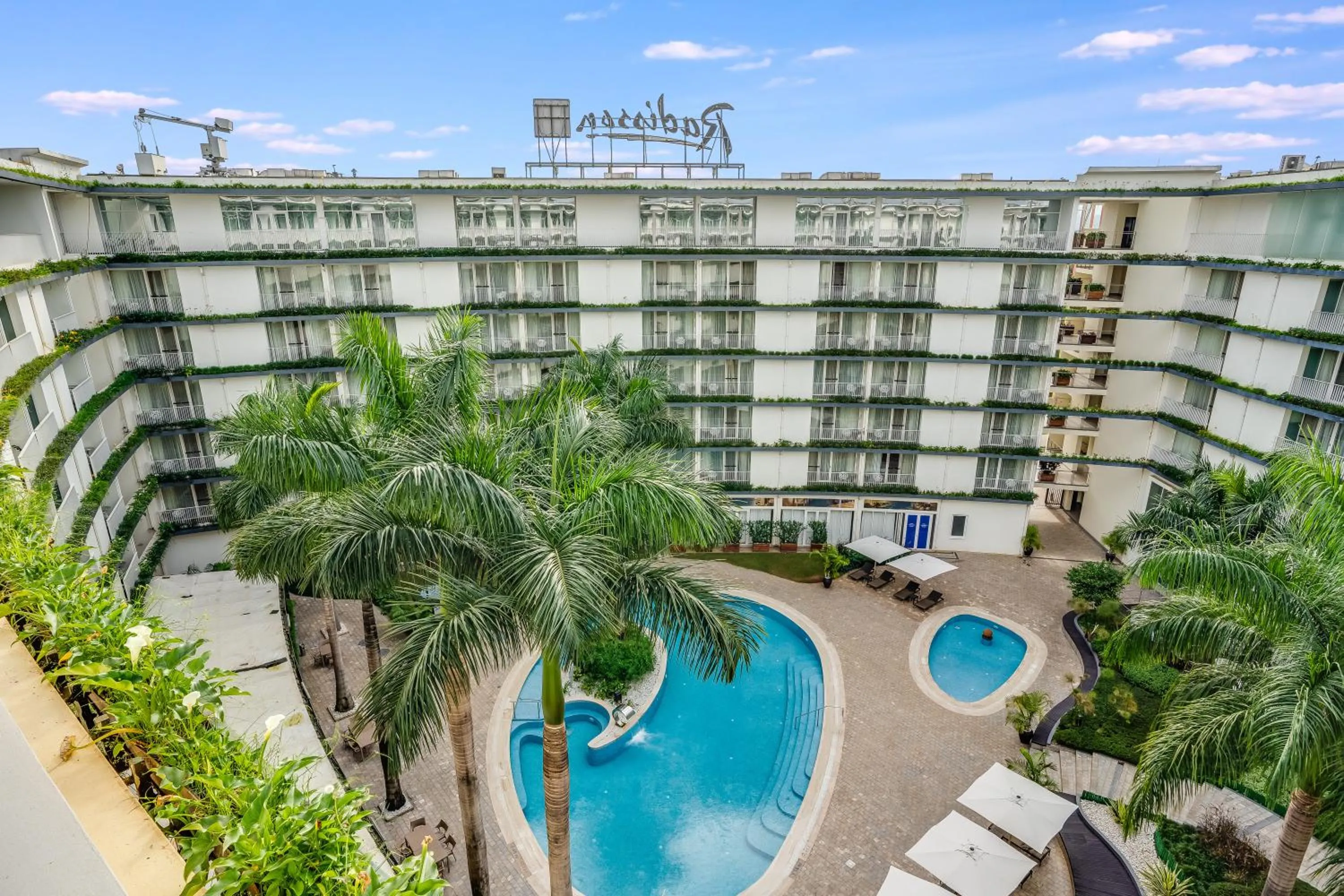 Property building in Radisson Blu Hotel & Convention Centre Kigali