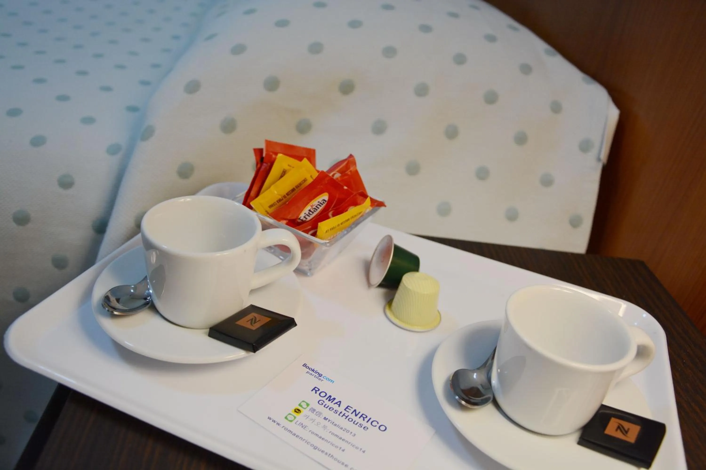 Bedroom in Roma Enrico Guesthouse