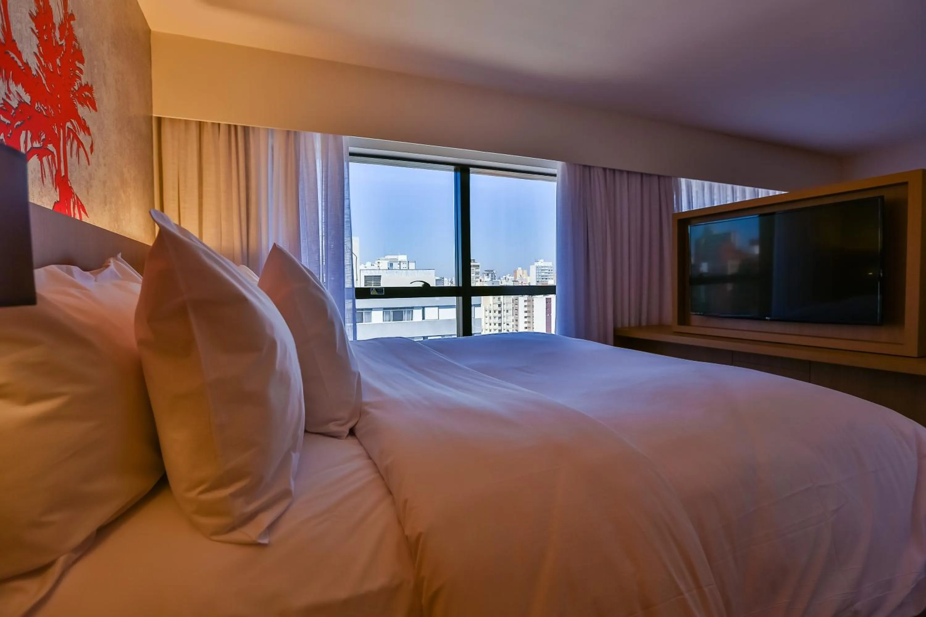 Bed in Radisson RED Campinas