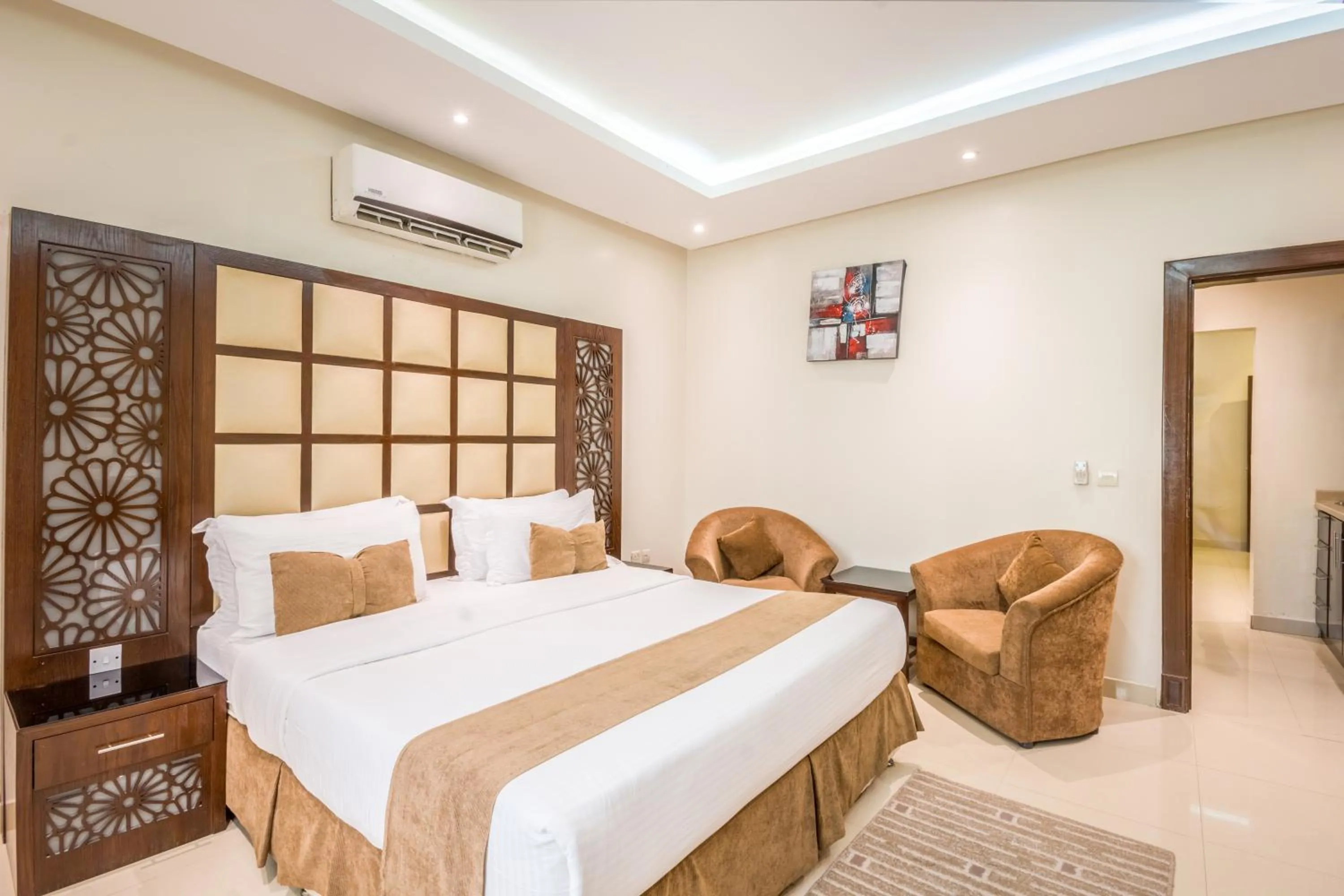 Bedroom, Bed in Al Muhaidb Residence Al Narges