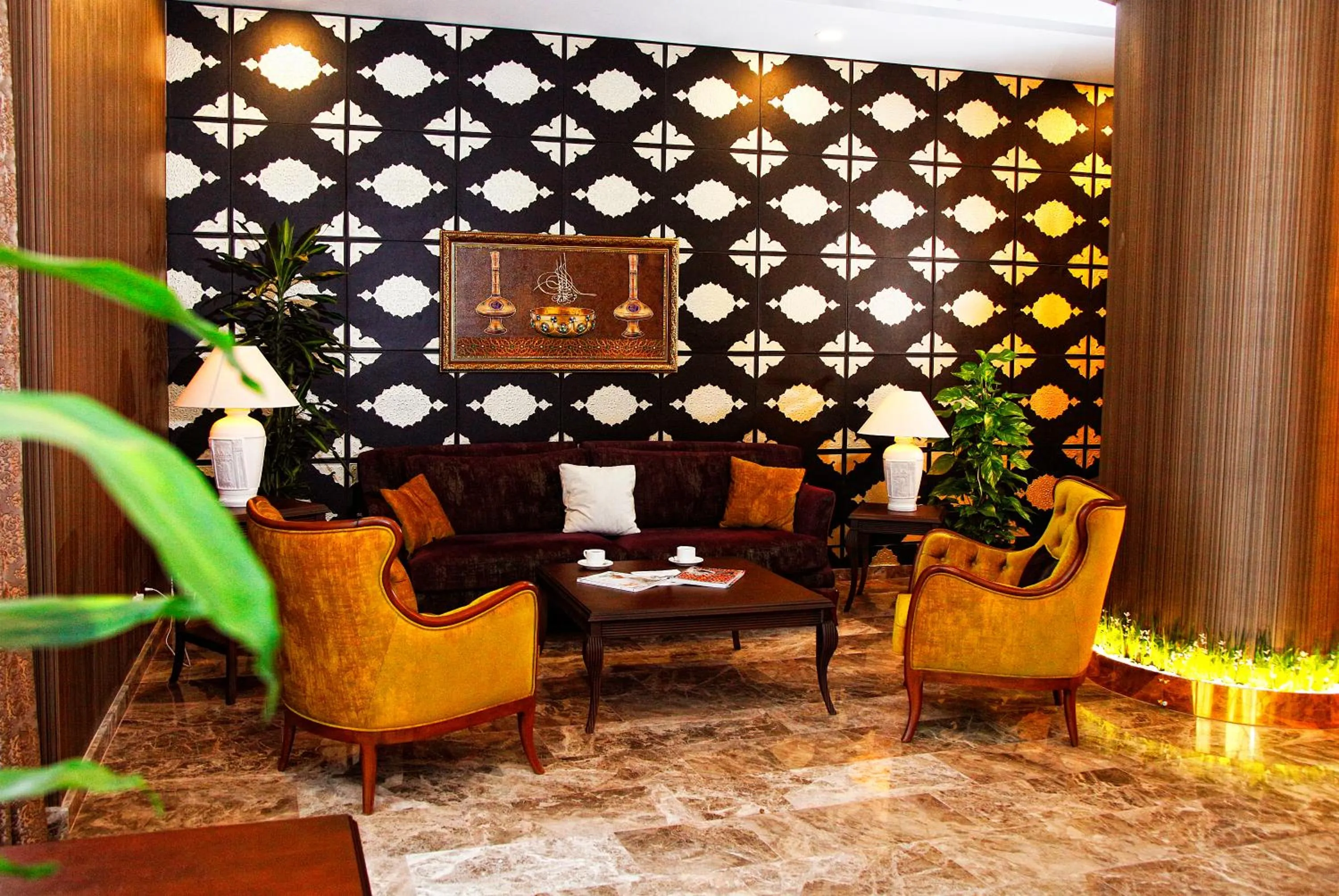 Lobby or reception in Grand Vuslat