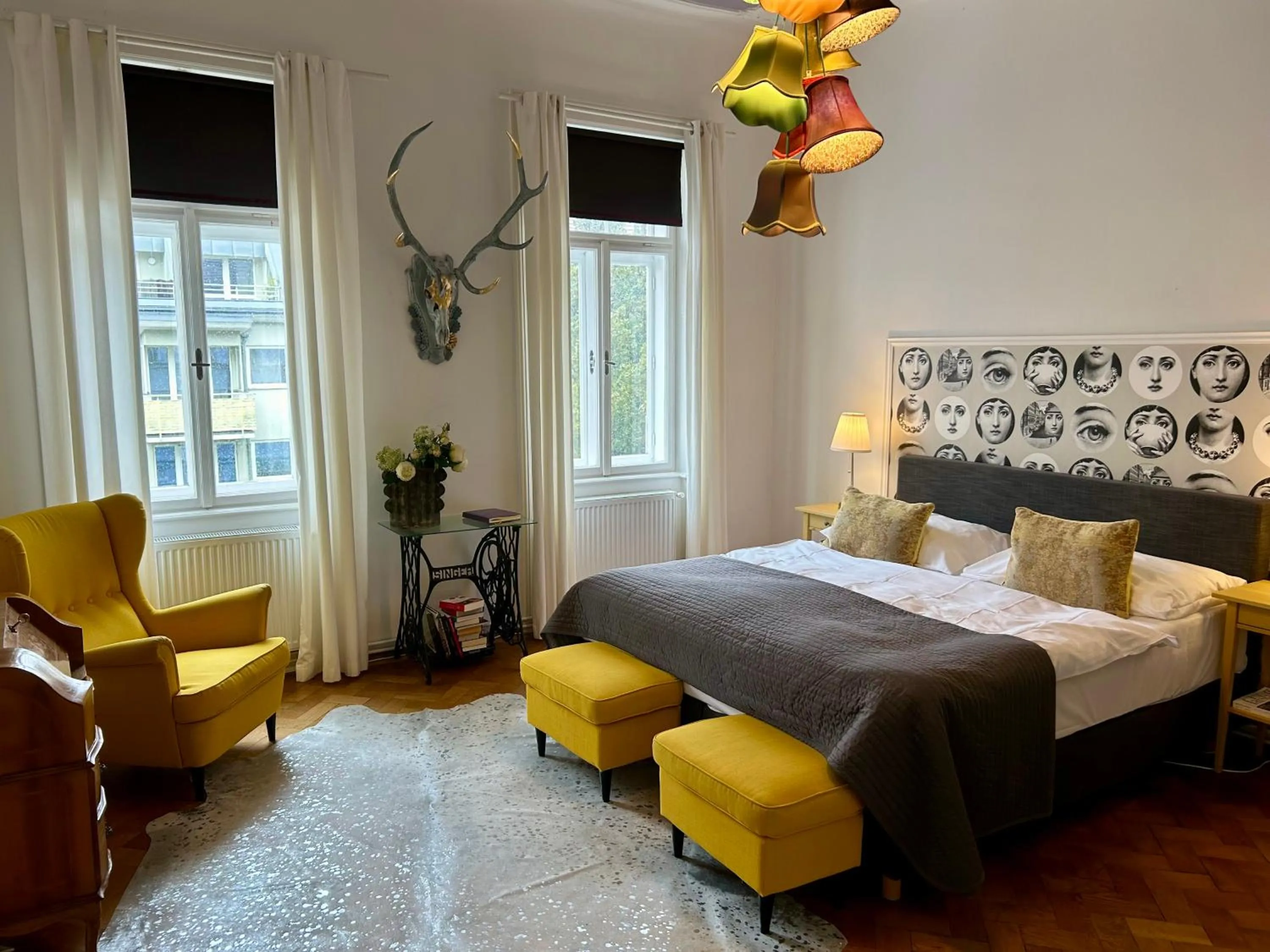 Bedroom, Bed in Leuhusen Boutique Apartments Vienna, Wien