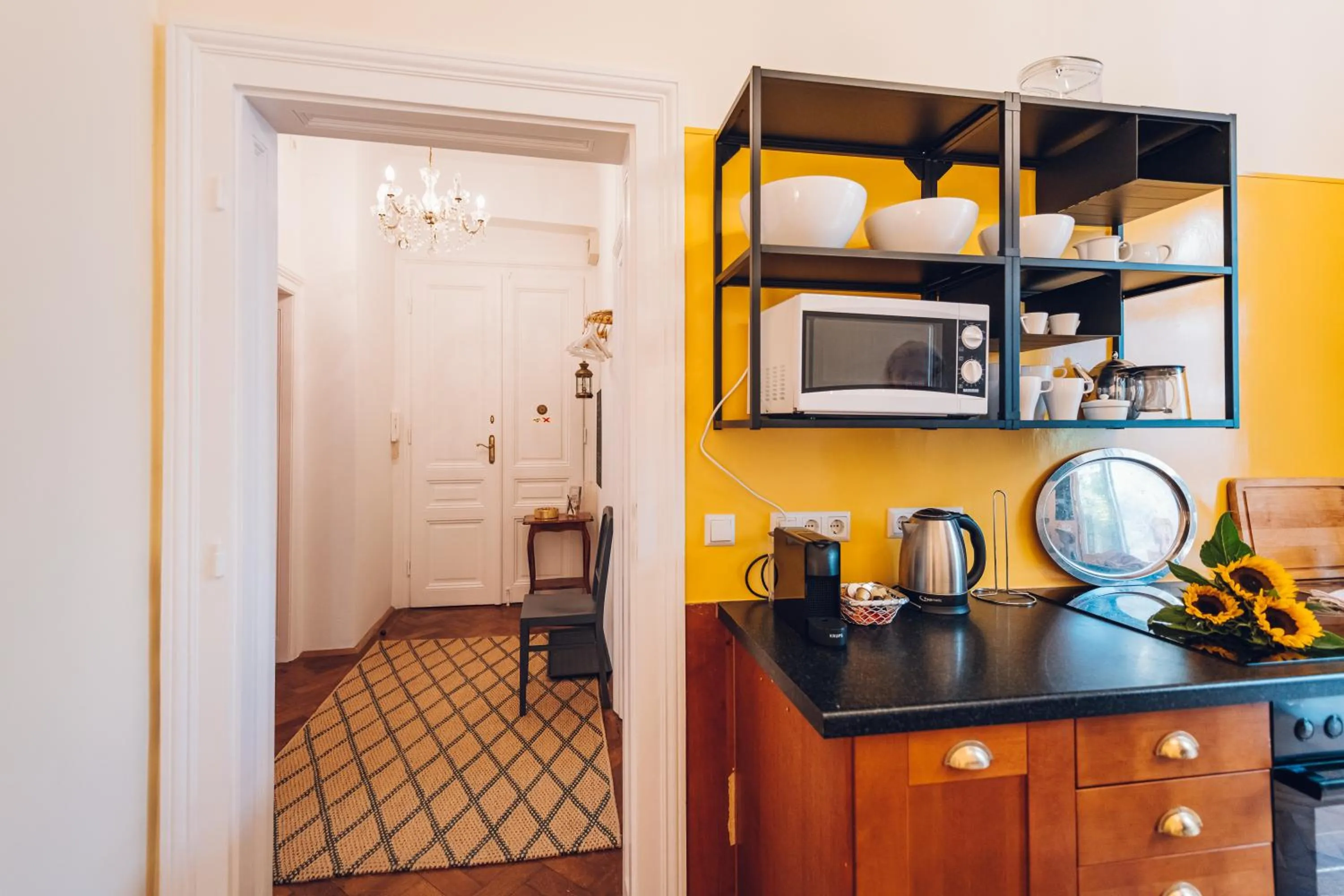 kitchen in Leuhusen Boutique Apartments Vienna, Wien