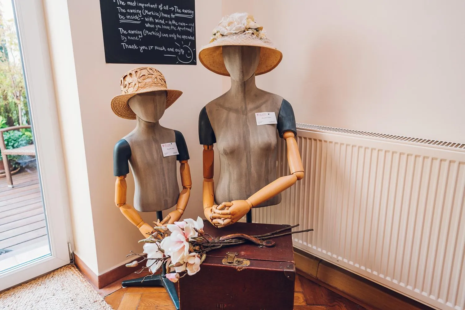 Decorative detail in Leuhusen Boutique Apartments Vienna, Wien