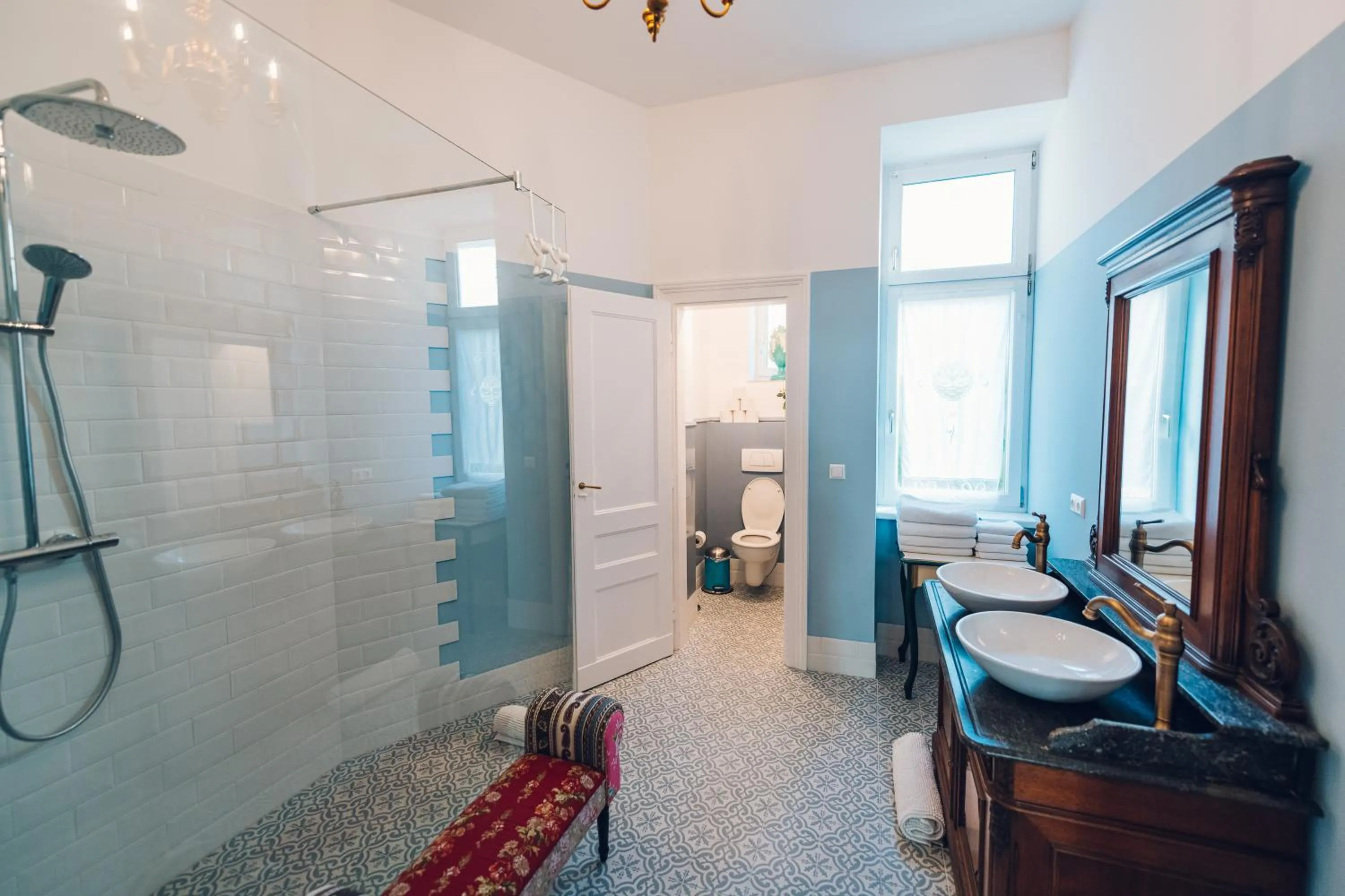 Bathroom in Leuhusen Boutique Apartments Vienna, Wien