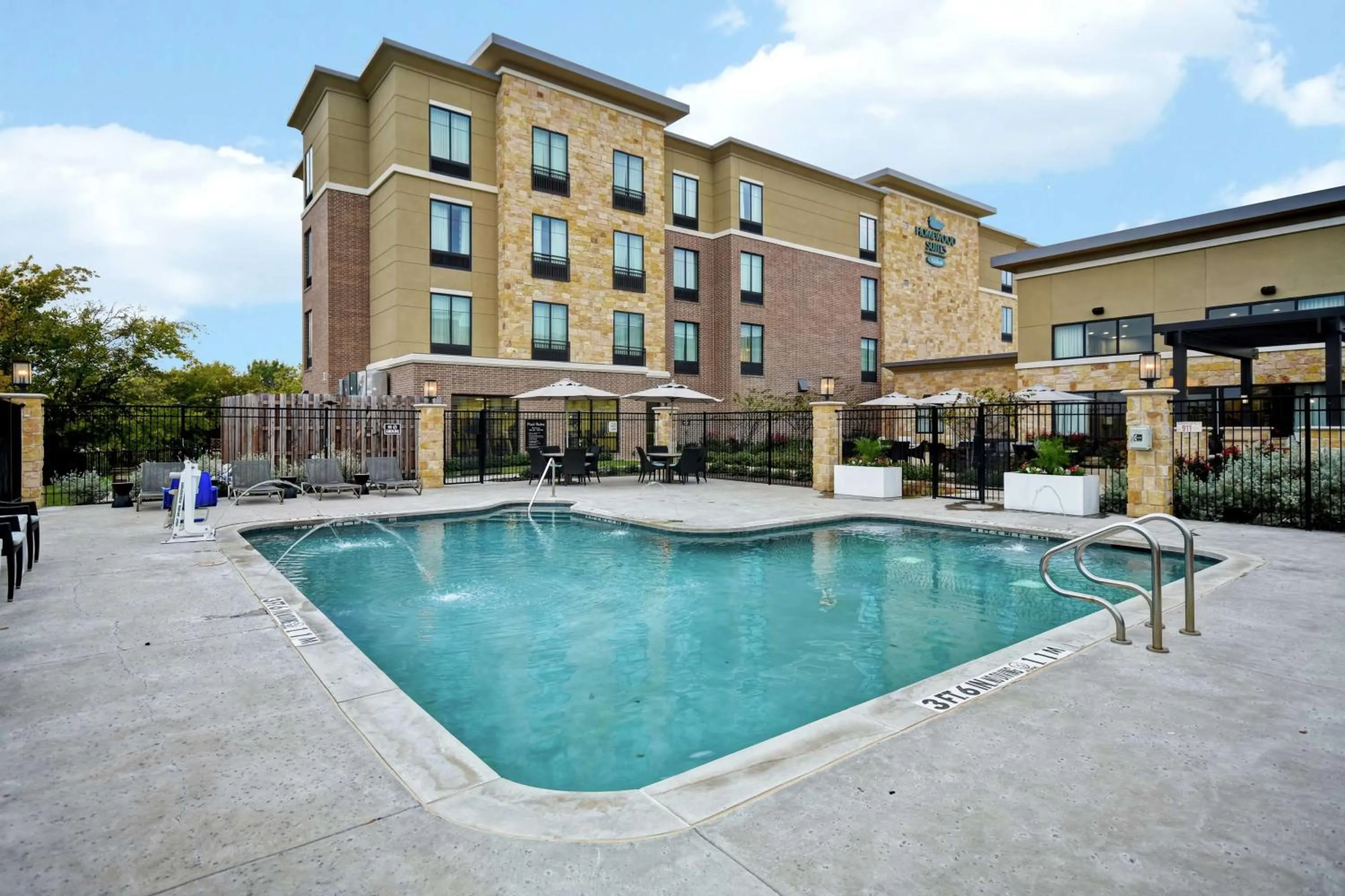 Pool view in Homewood Suites by Hilton Dallas Arlington South