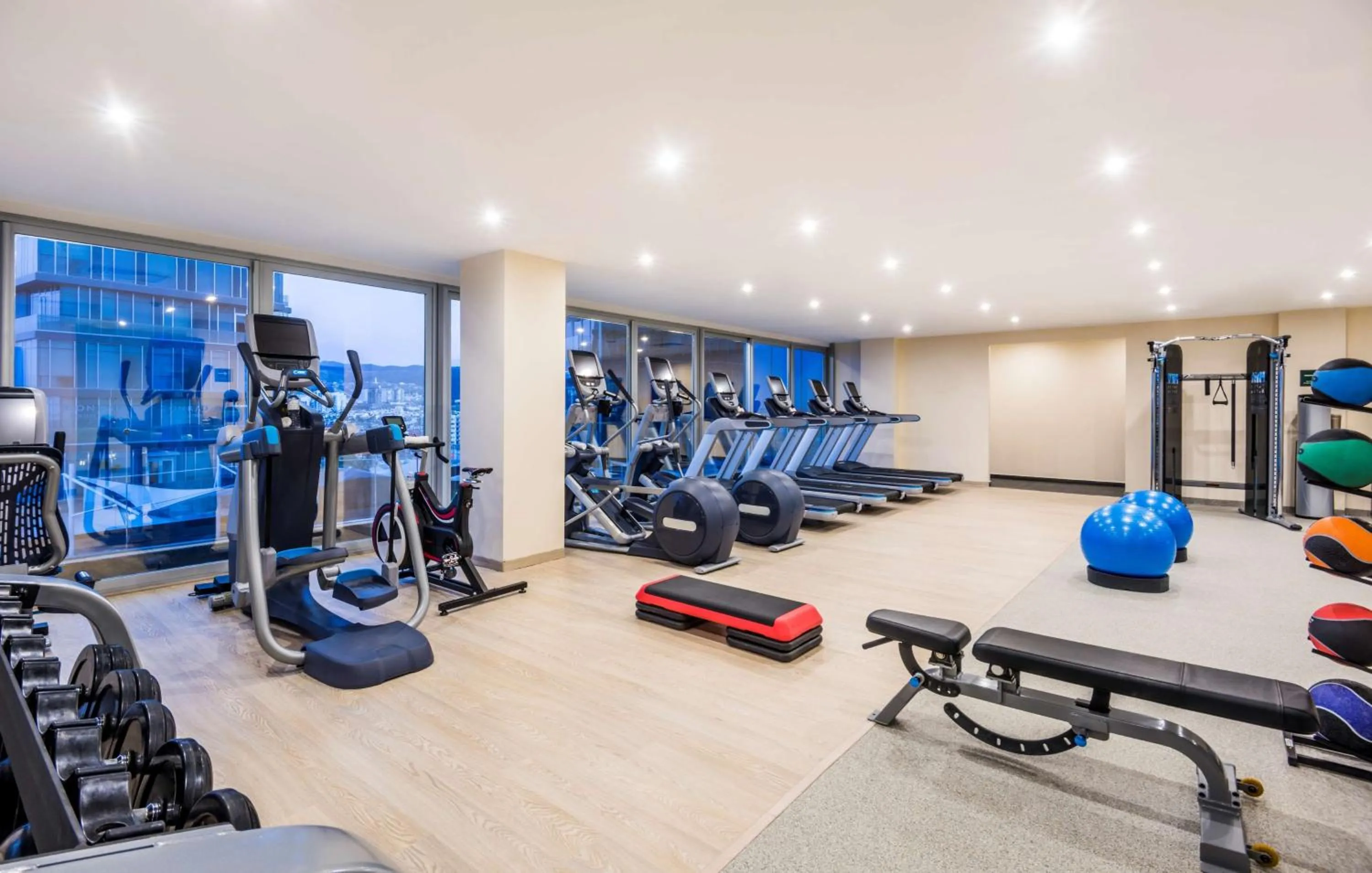 Fitness centre/facilities in Hyatt Regency San Luis Potosi