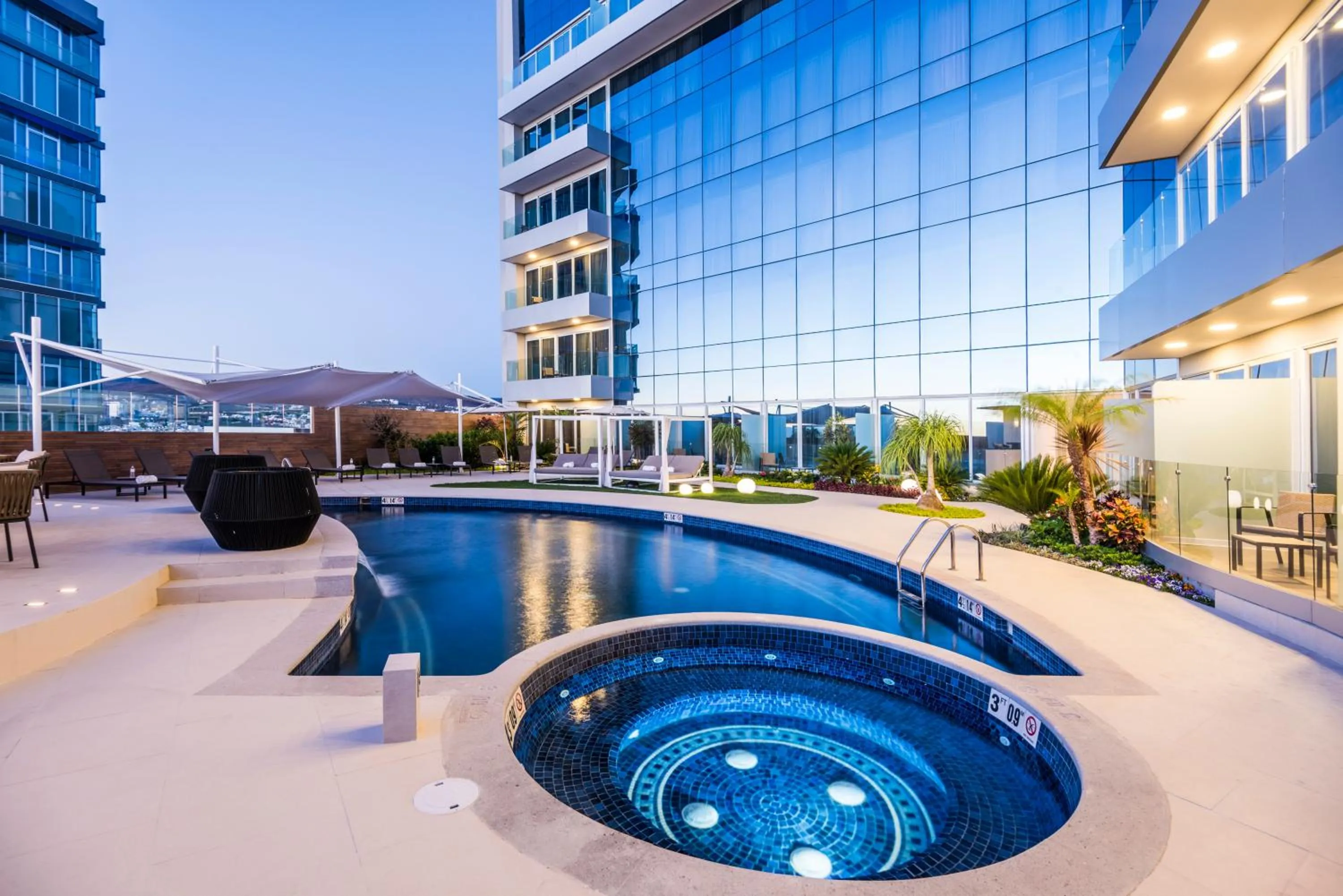 Pool view in Hyatt Regency San Luis Potosi