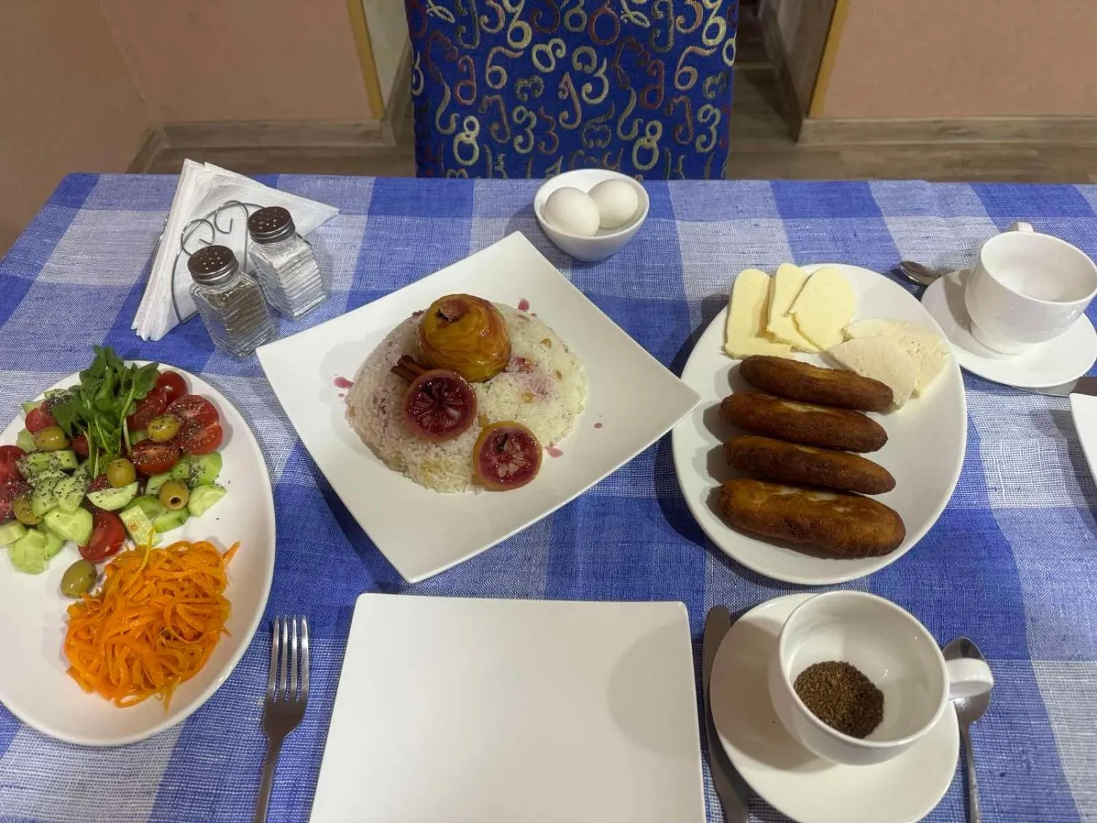 Breakfast in Hotel Skib