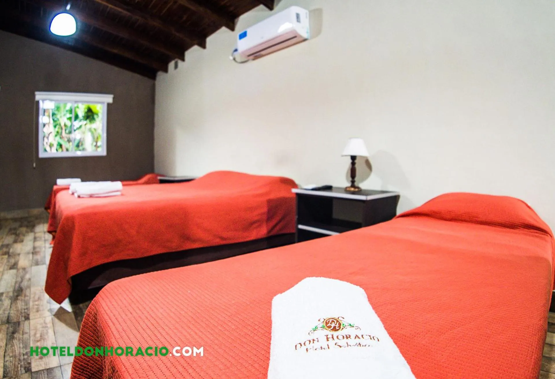 Bed in Hotel Don Horacio