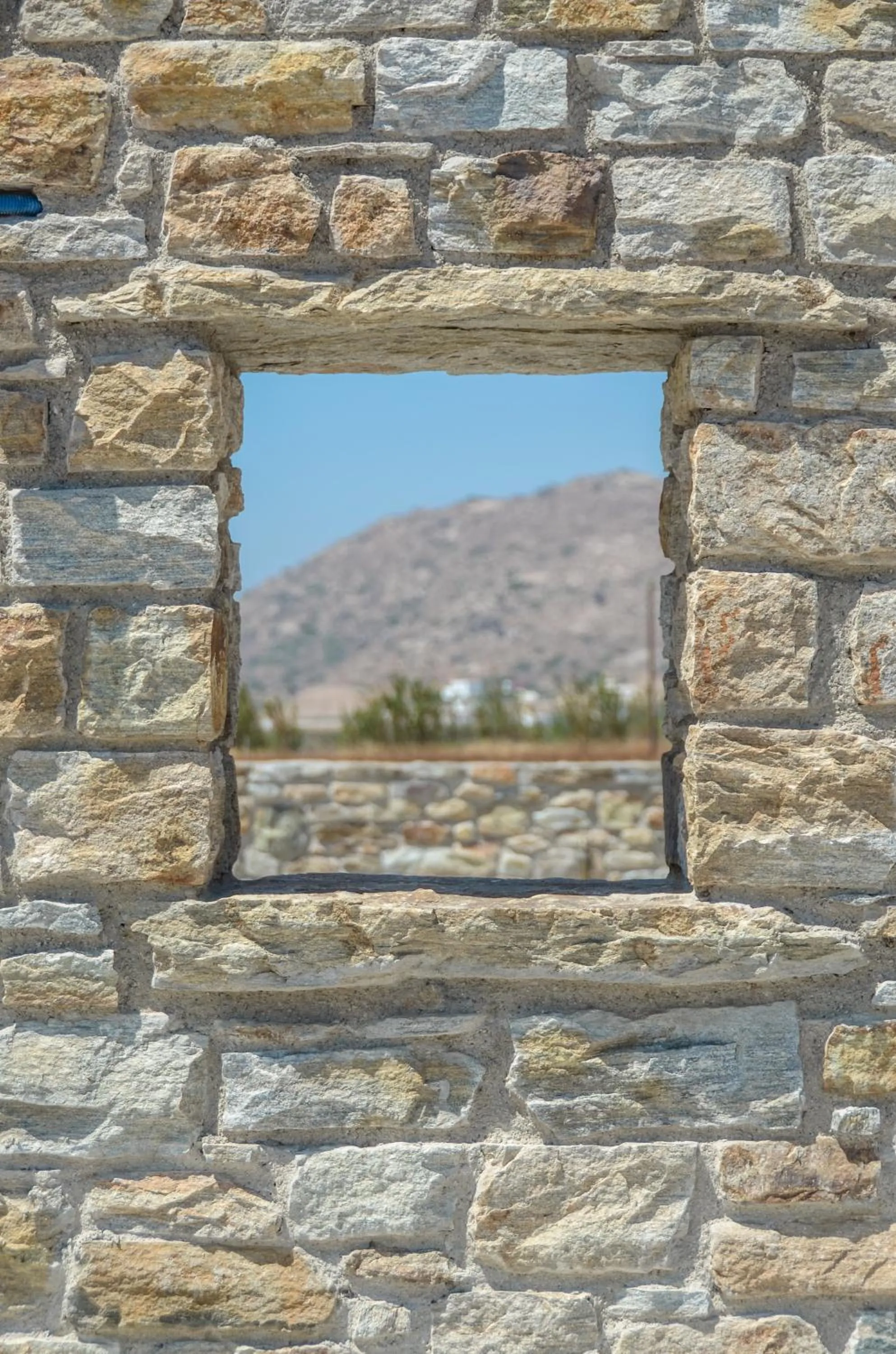 Decorative detail in Villa Kastraki