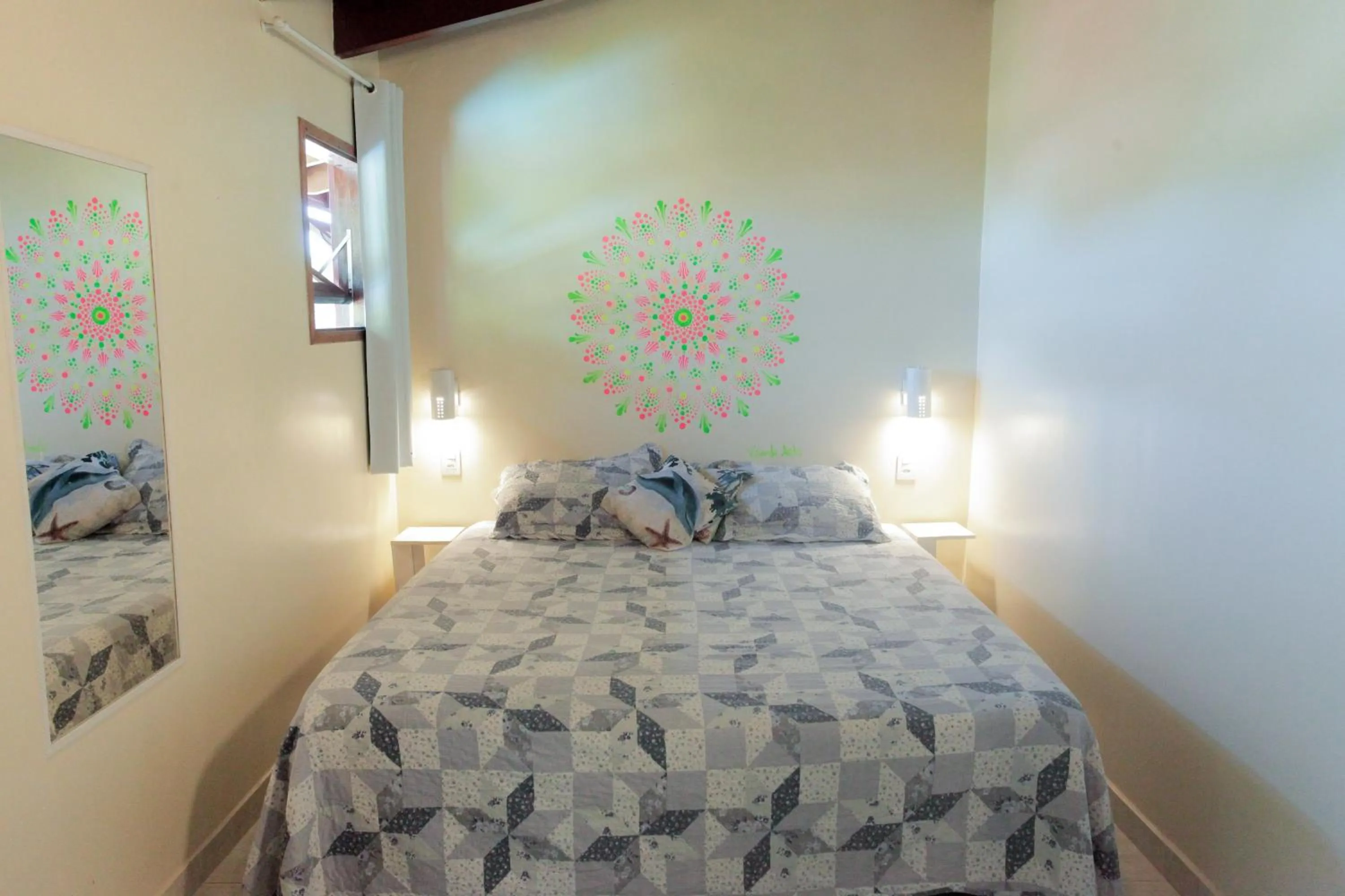 Bed in Ubatuba Ecologic Pousada