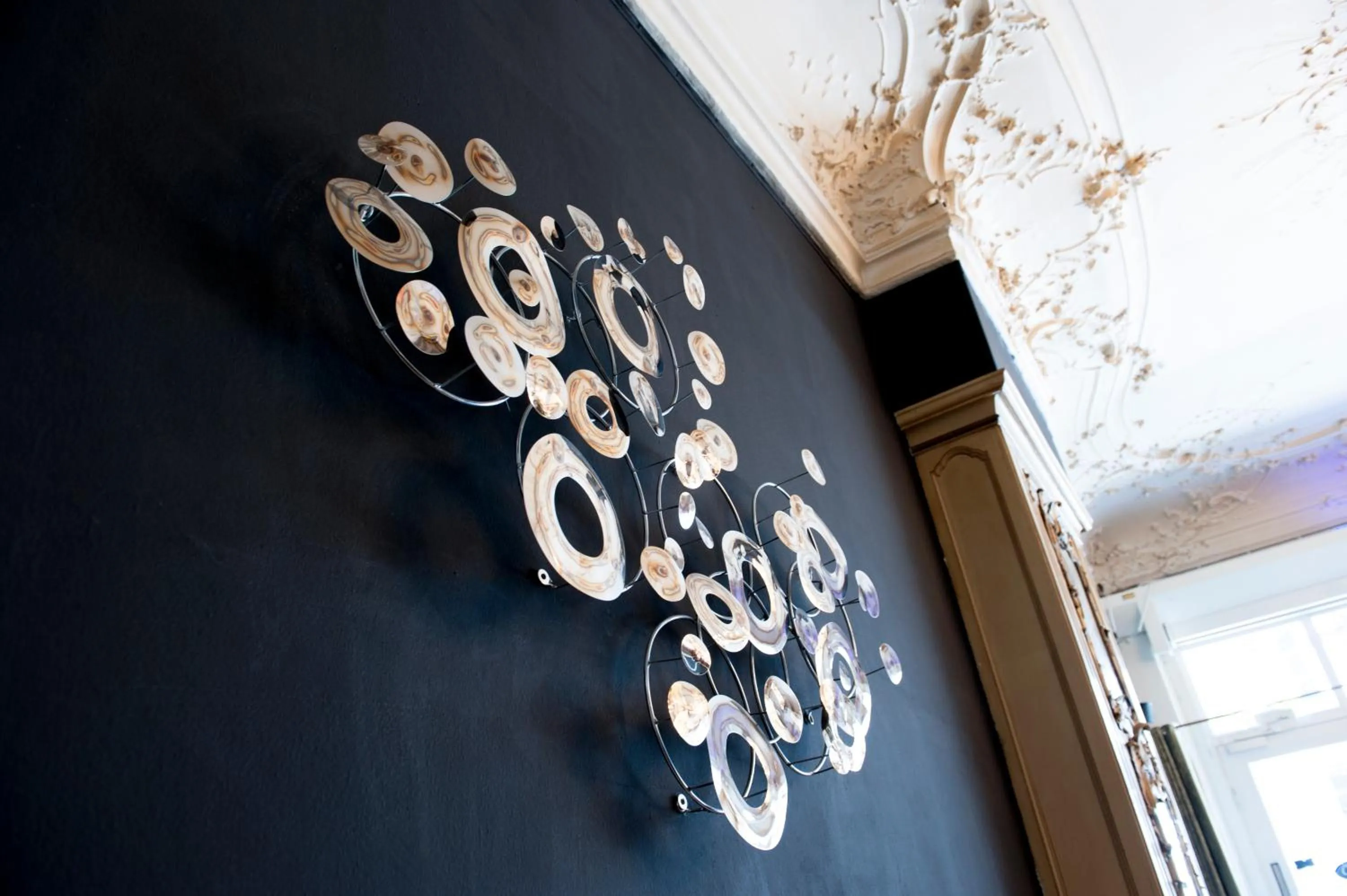 Decorative detail in Boutique Hotel De Salon