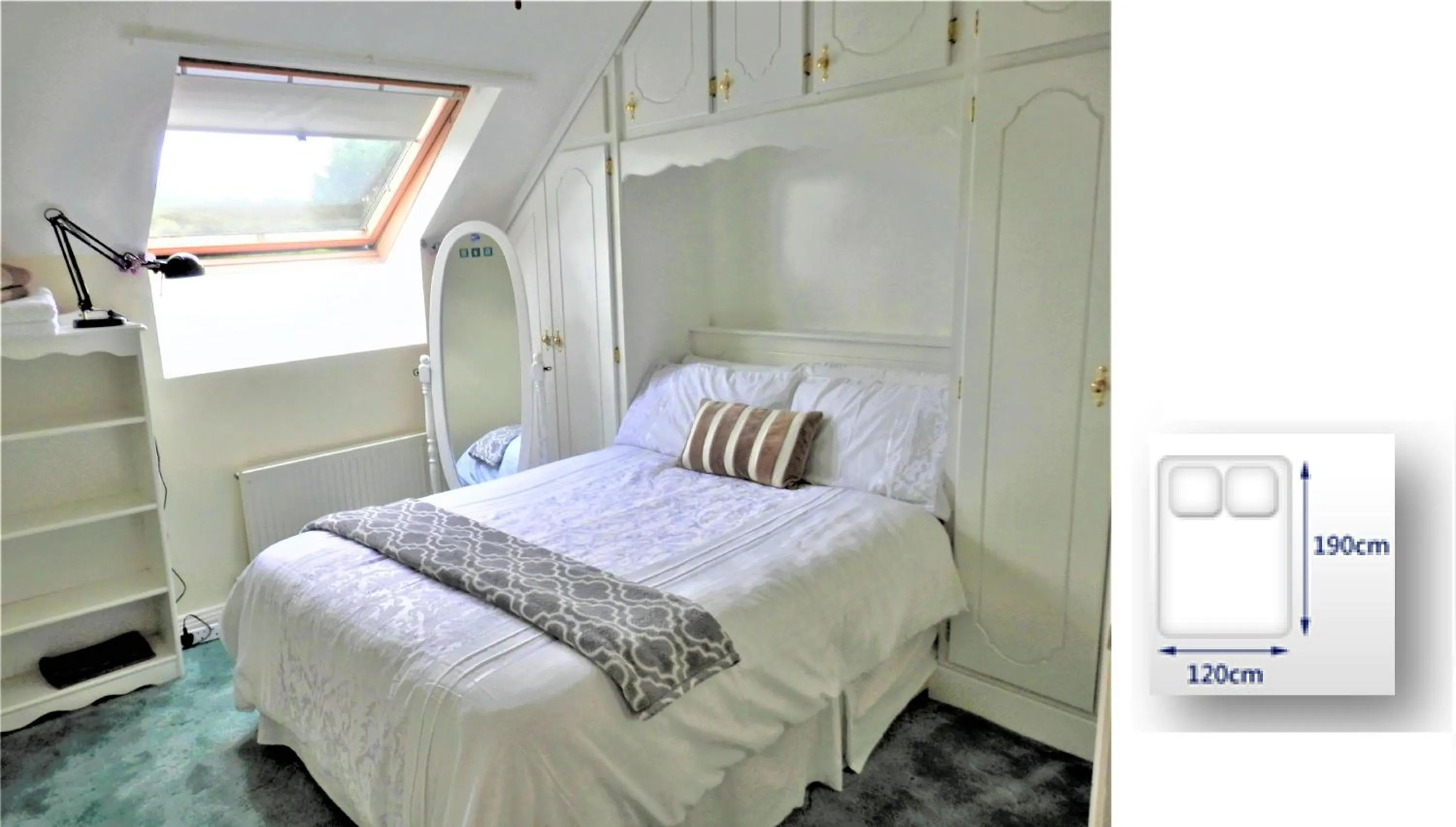 Bed in Leabrook House