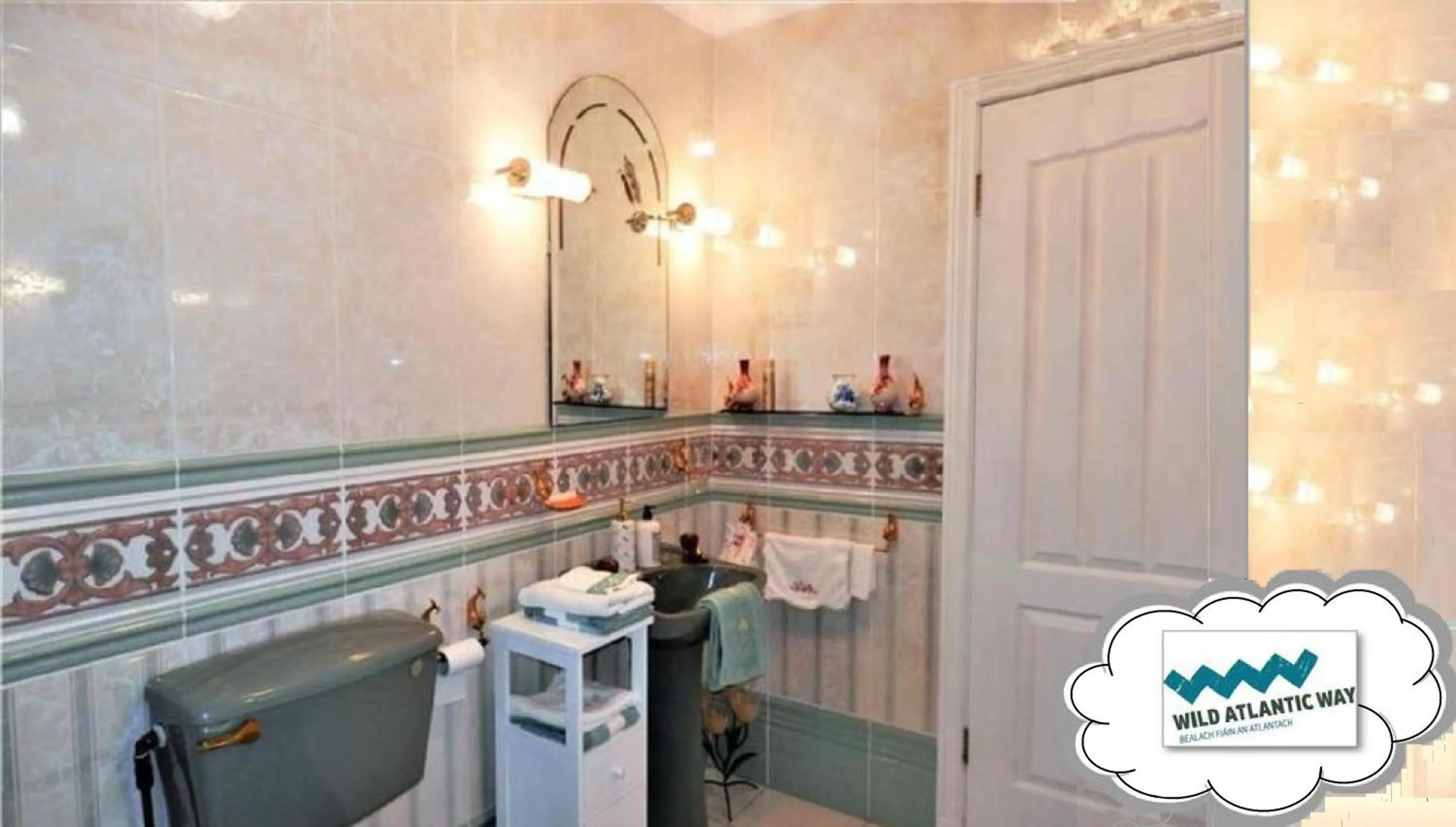 Bathroom in Leabrook House