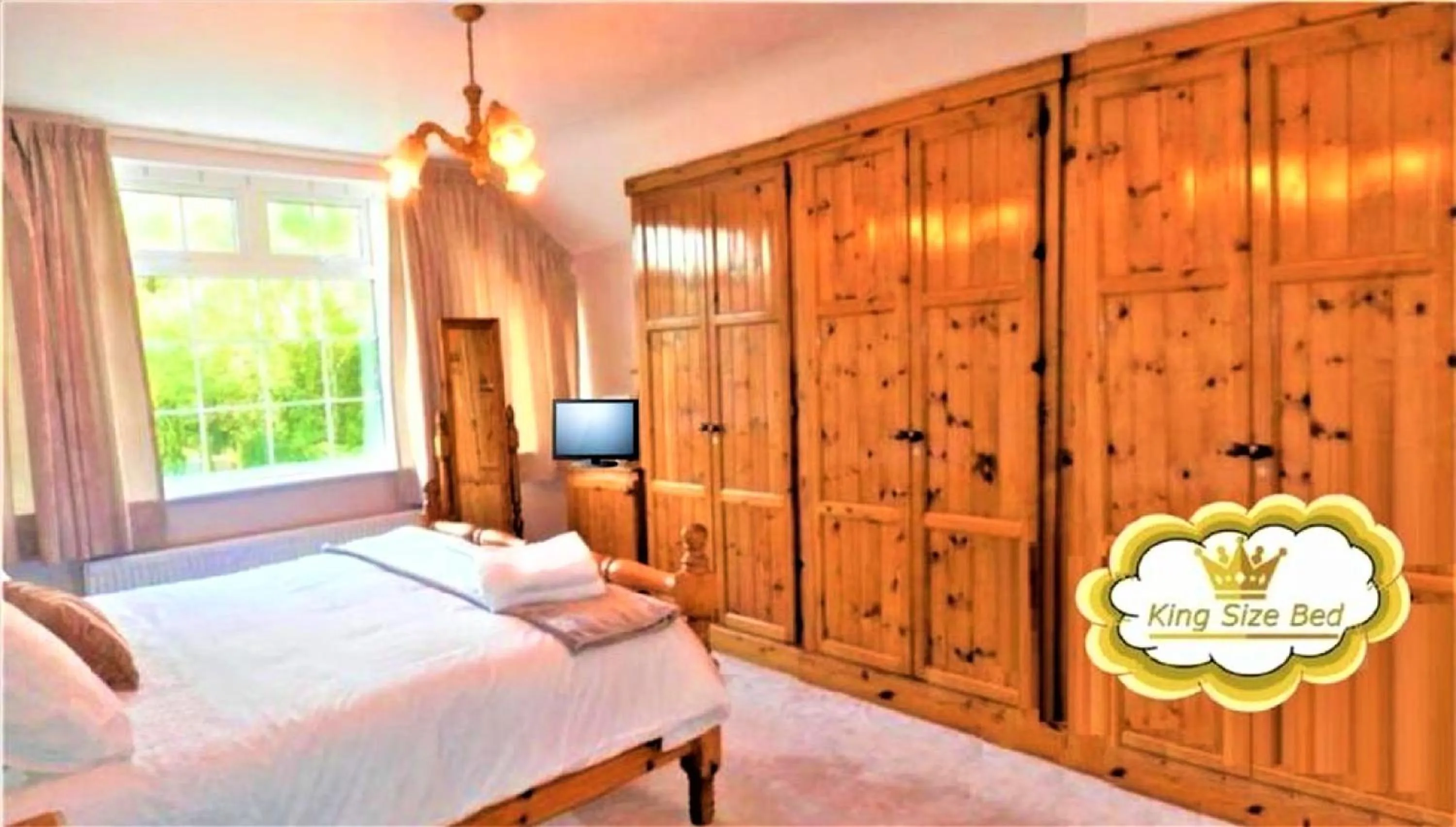 Bed in Leabrook House