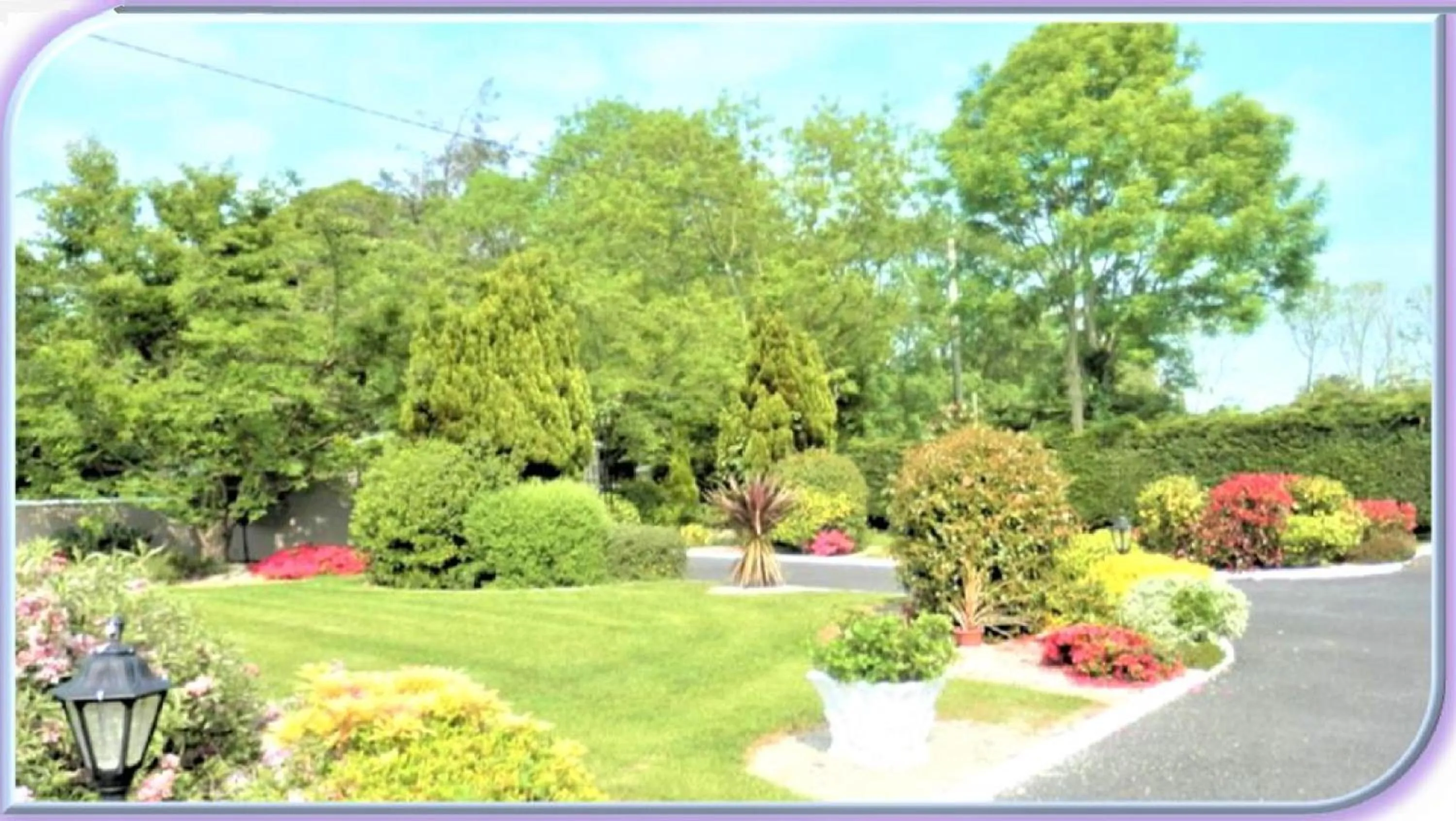 Garden in Leabrook House