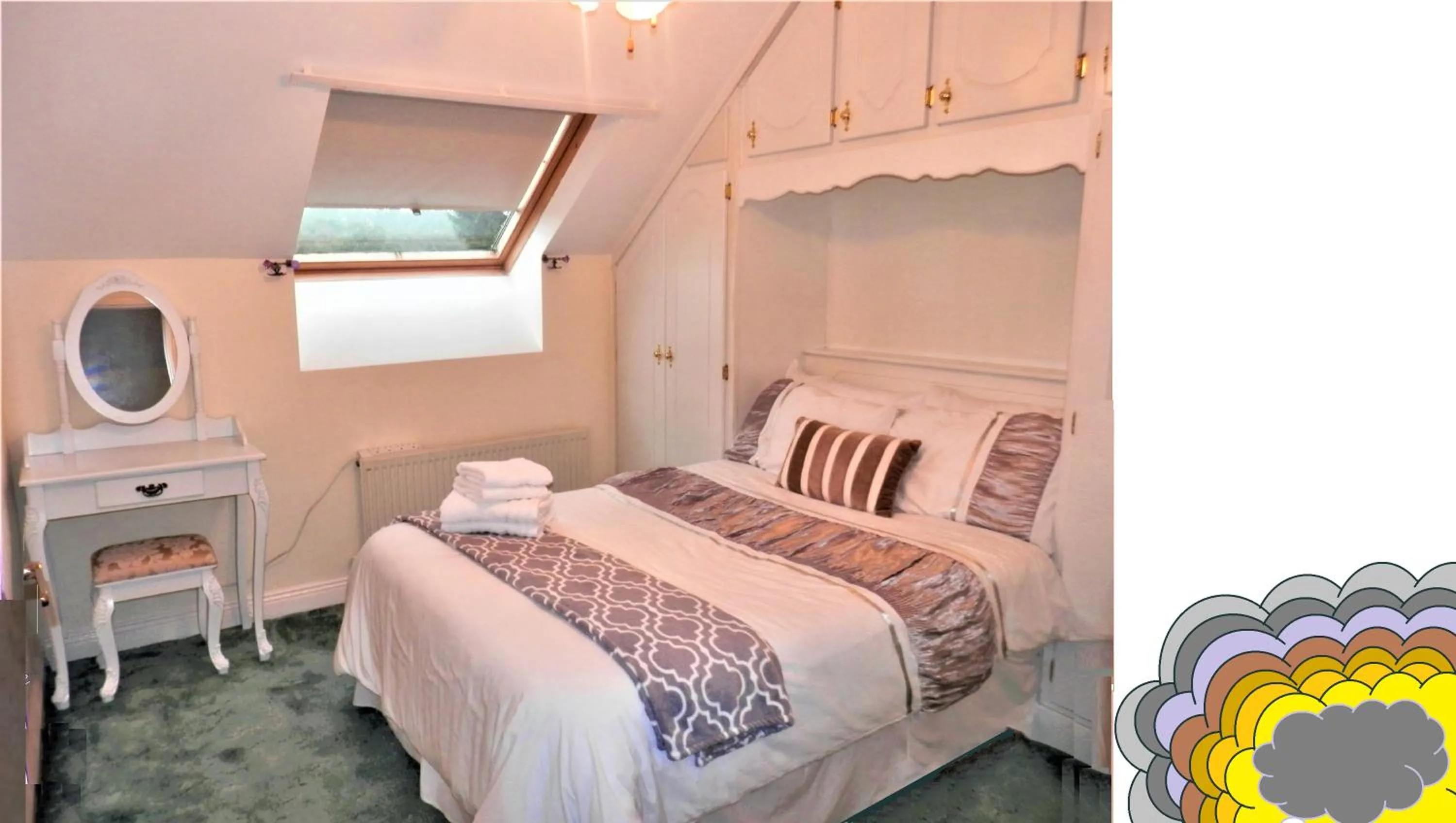 Bed in Leabrook House