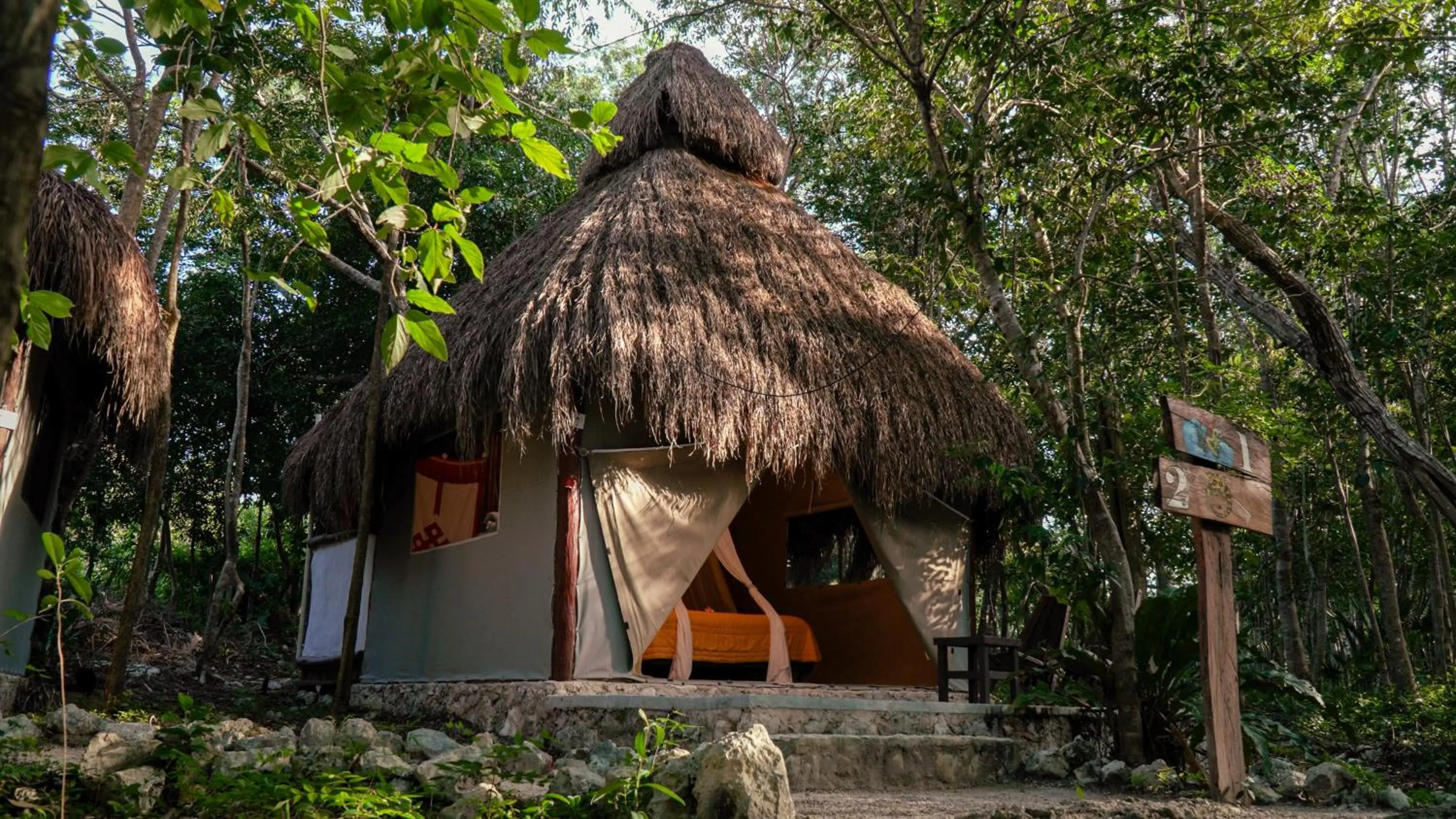 Property building in Akumal Natura Glamping