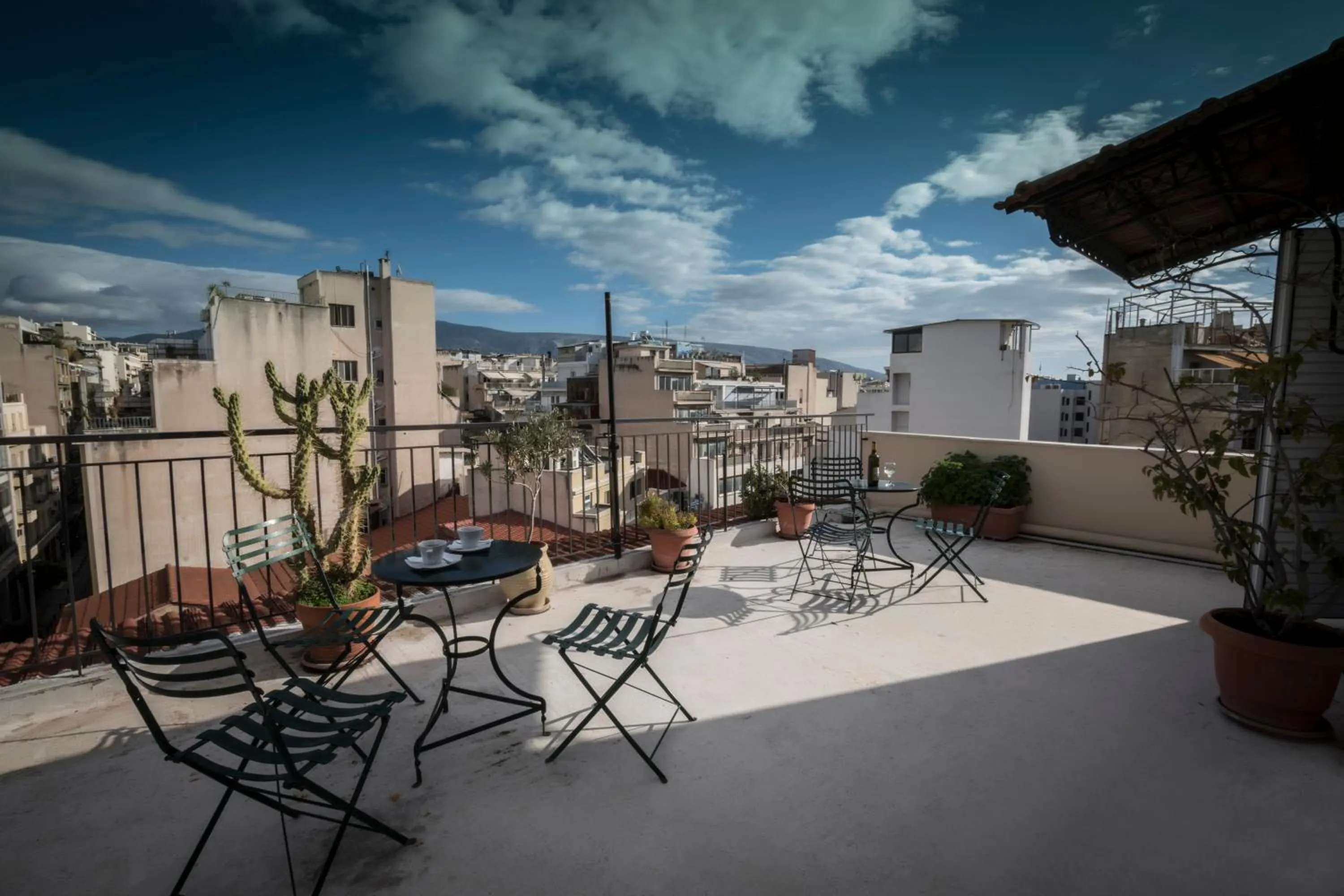 Patio in Carolina Hotel since 1934