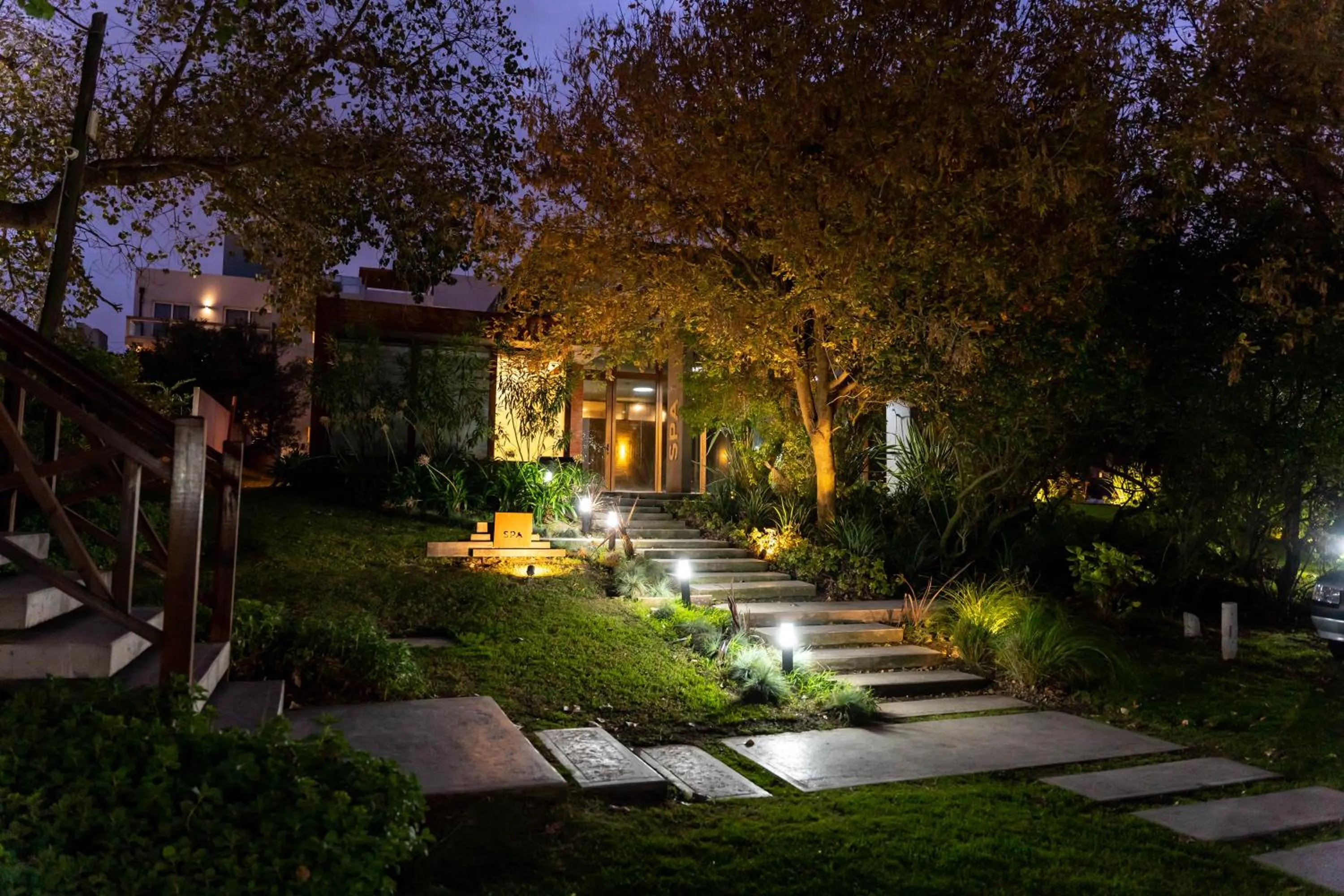 Garden view in O2 Hotel Valeria del Mar