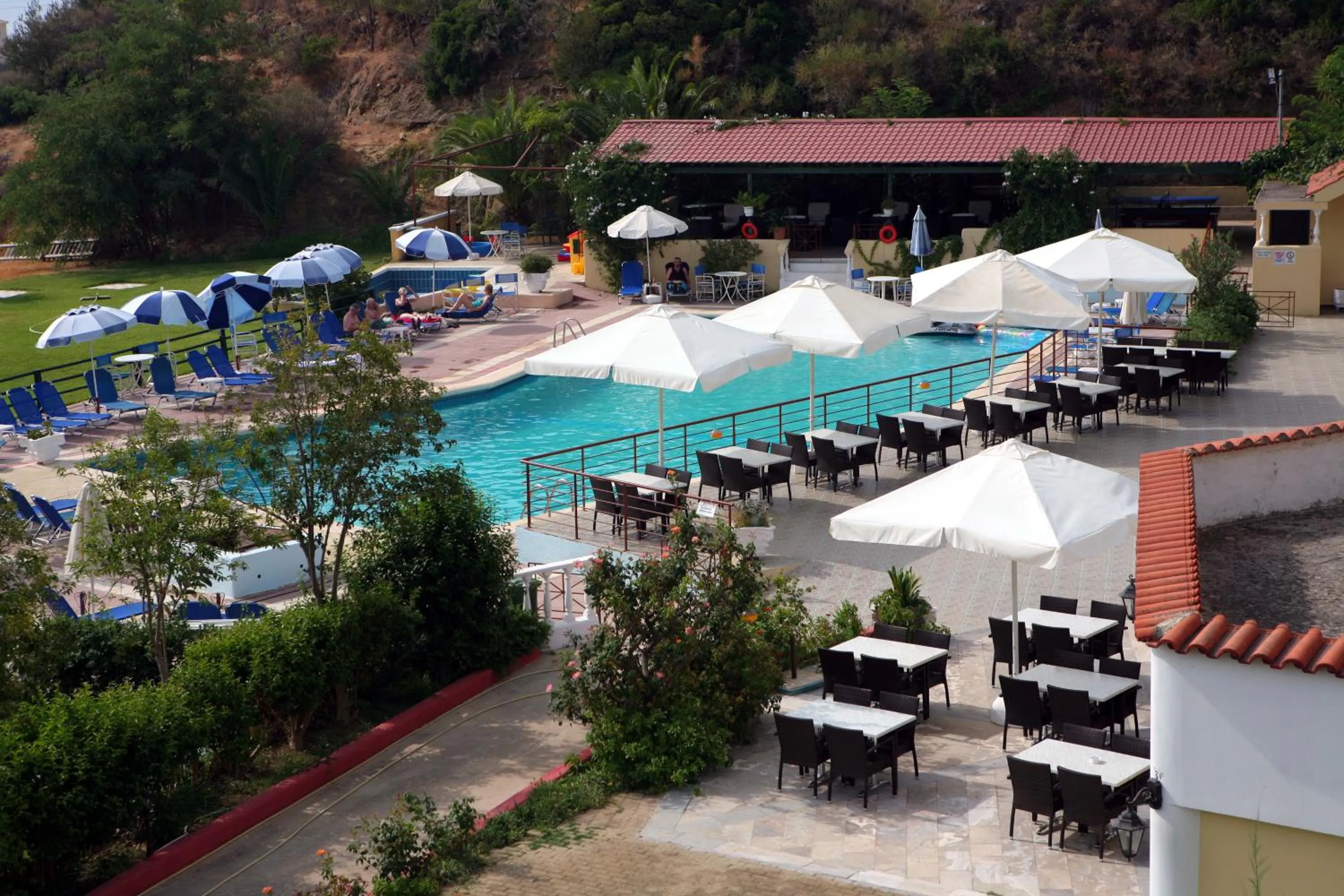 Lounge or bar in Karavados Beach Hotel