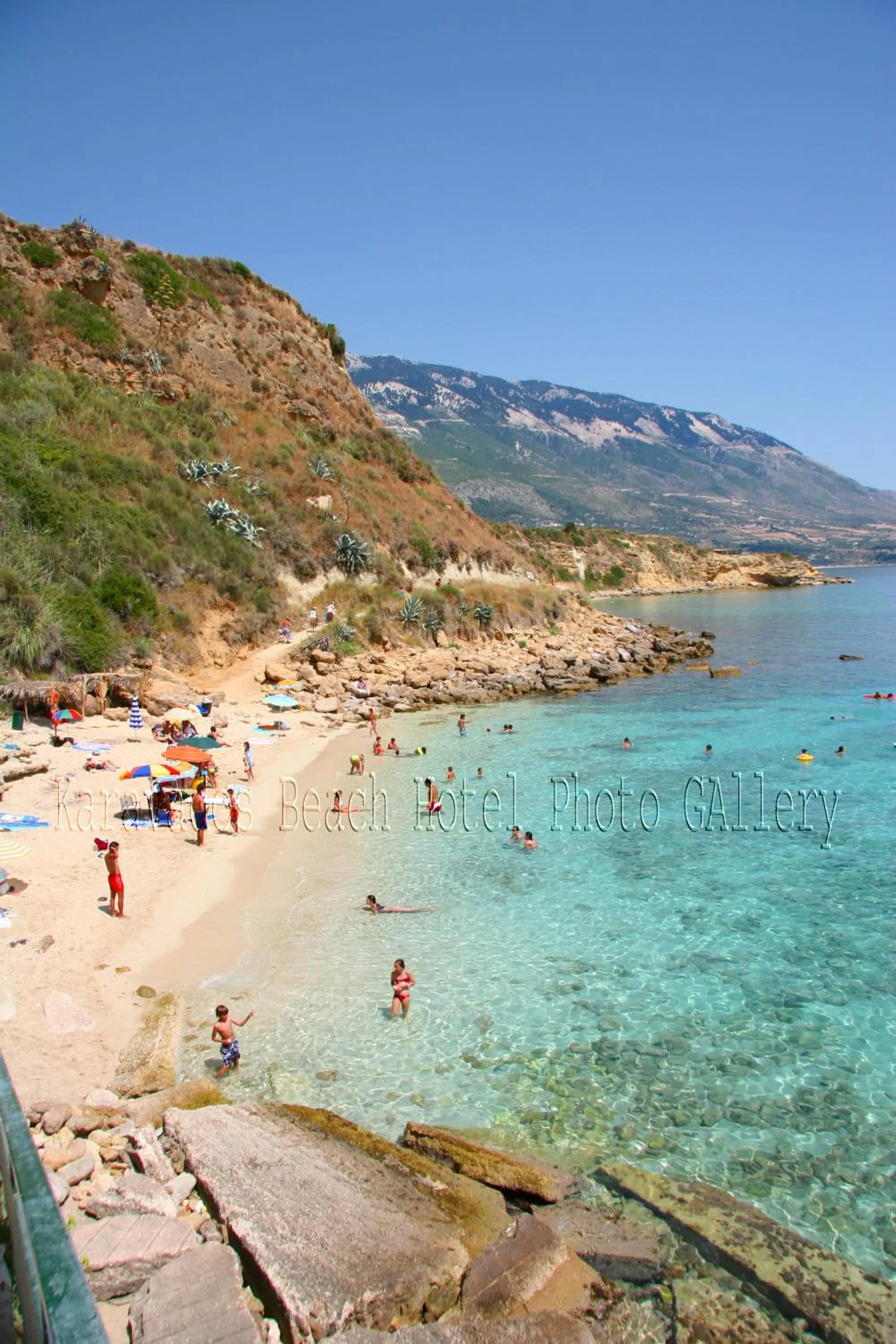 Area and facilities in Karavados Beach Hotel