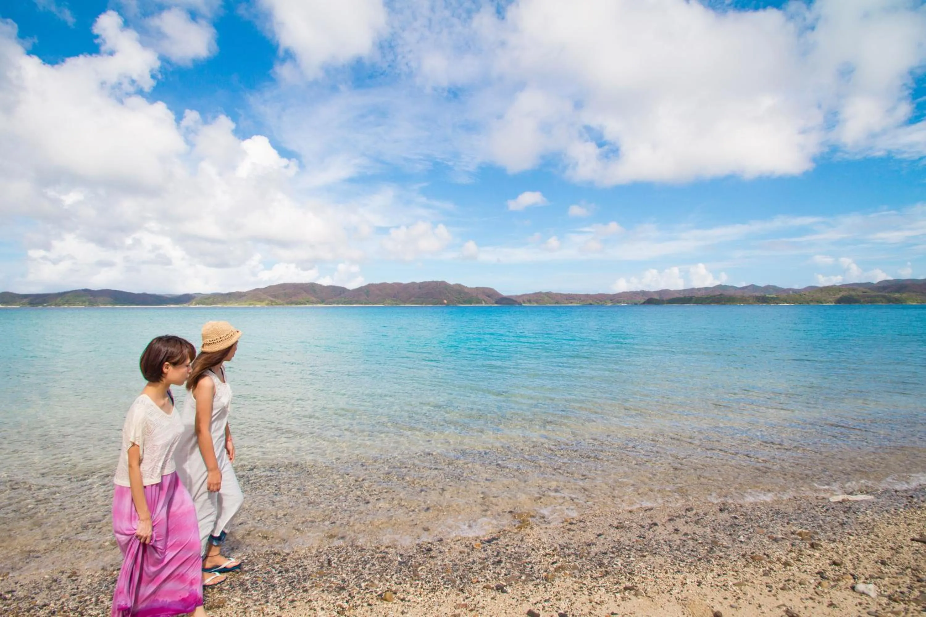 Neighbourhood in Native Sea Amami Adan On The Beach