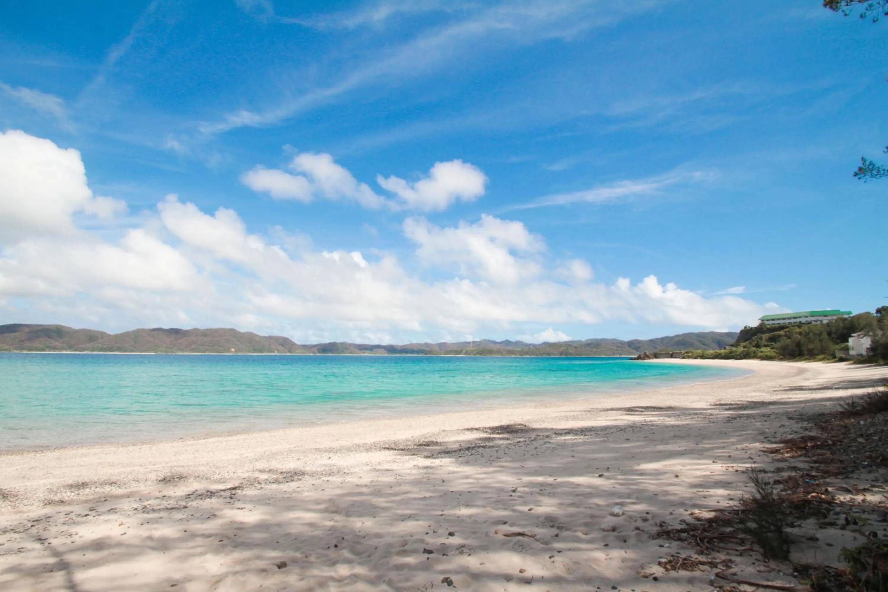 Beach in Native Sea Amami Adan On The Beach
