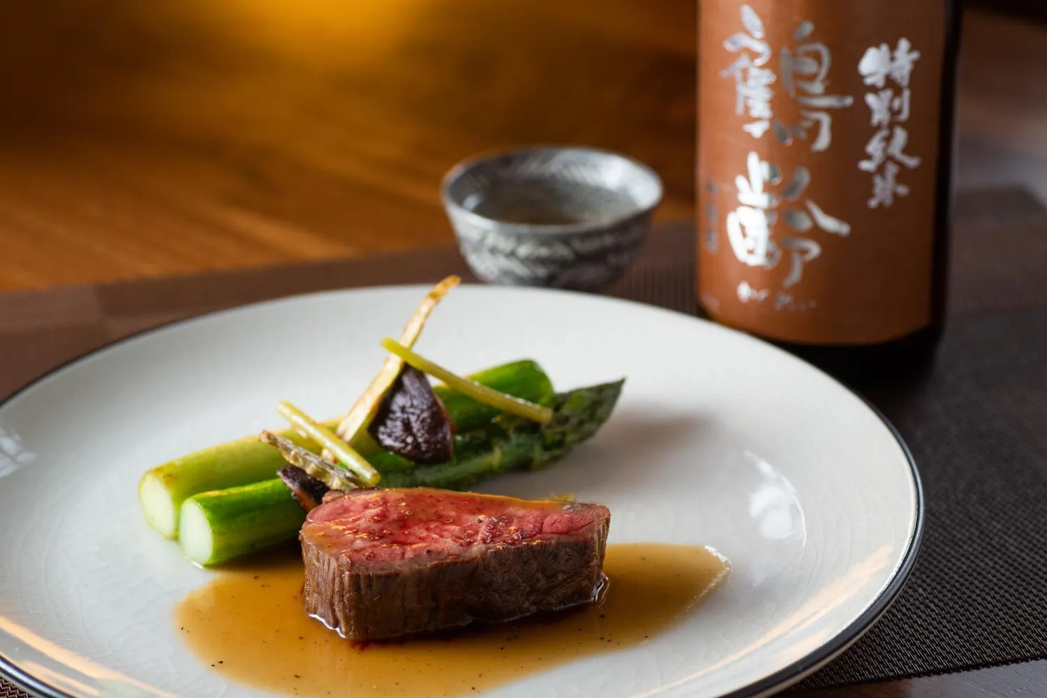 Dinner in Sake Hotel Tamakiya