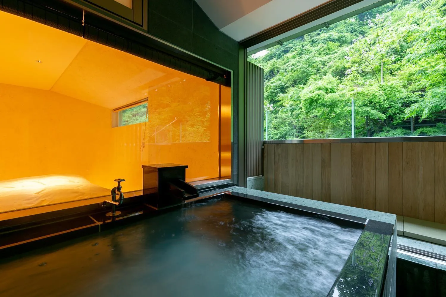 Natural landscape in Sake Hotel Tamakiya